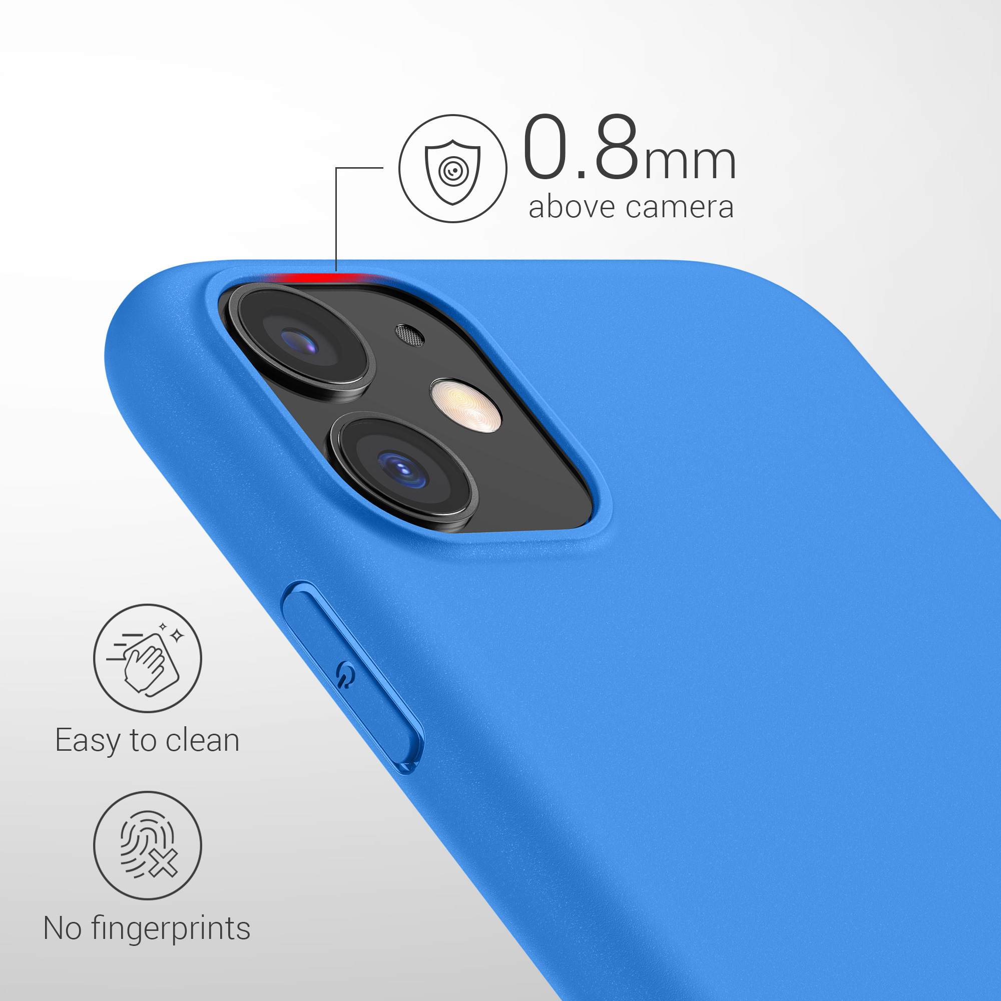 Kryt na mobil kwmobile iPhone 11 - Sea Breeze