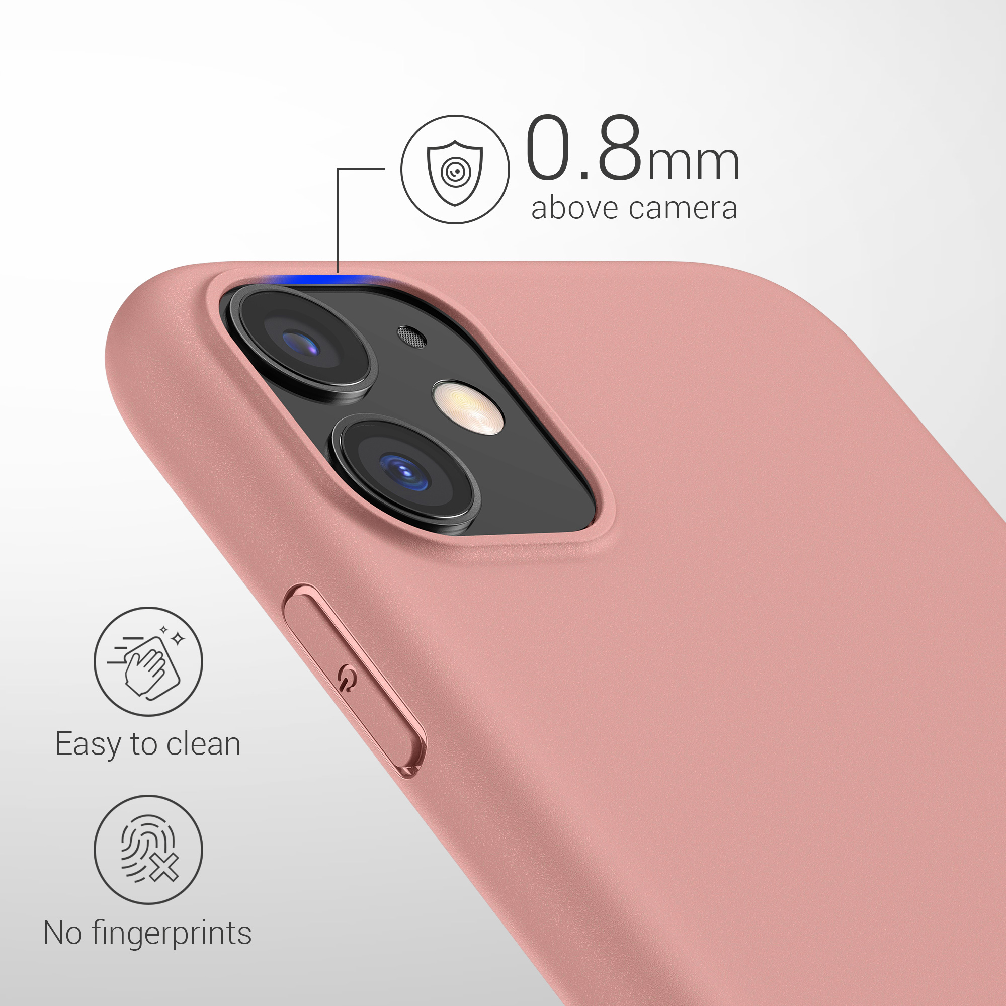 Kryt na mobil kwmobile iPhone 11 - Winter Rose