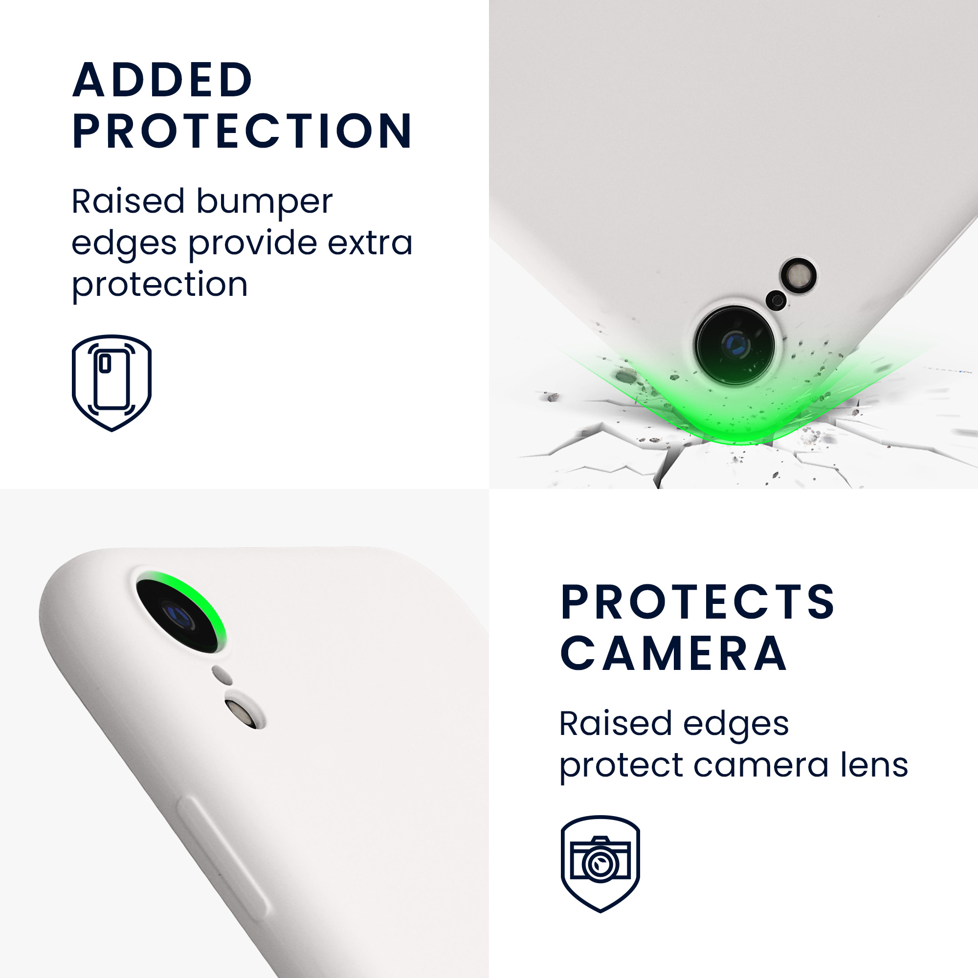 Silikonový kryt na mobil kwmobile pro Apple iPhone XR - matná bílá