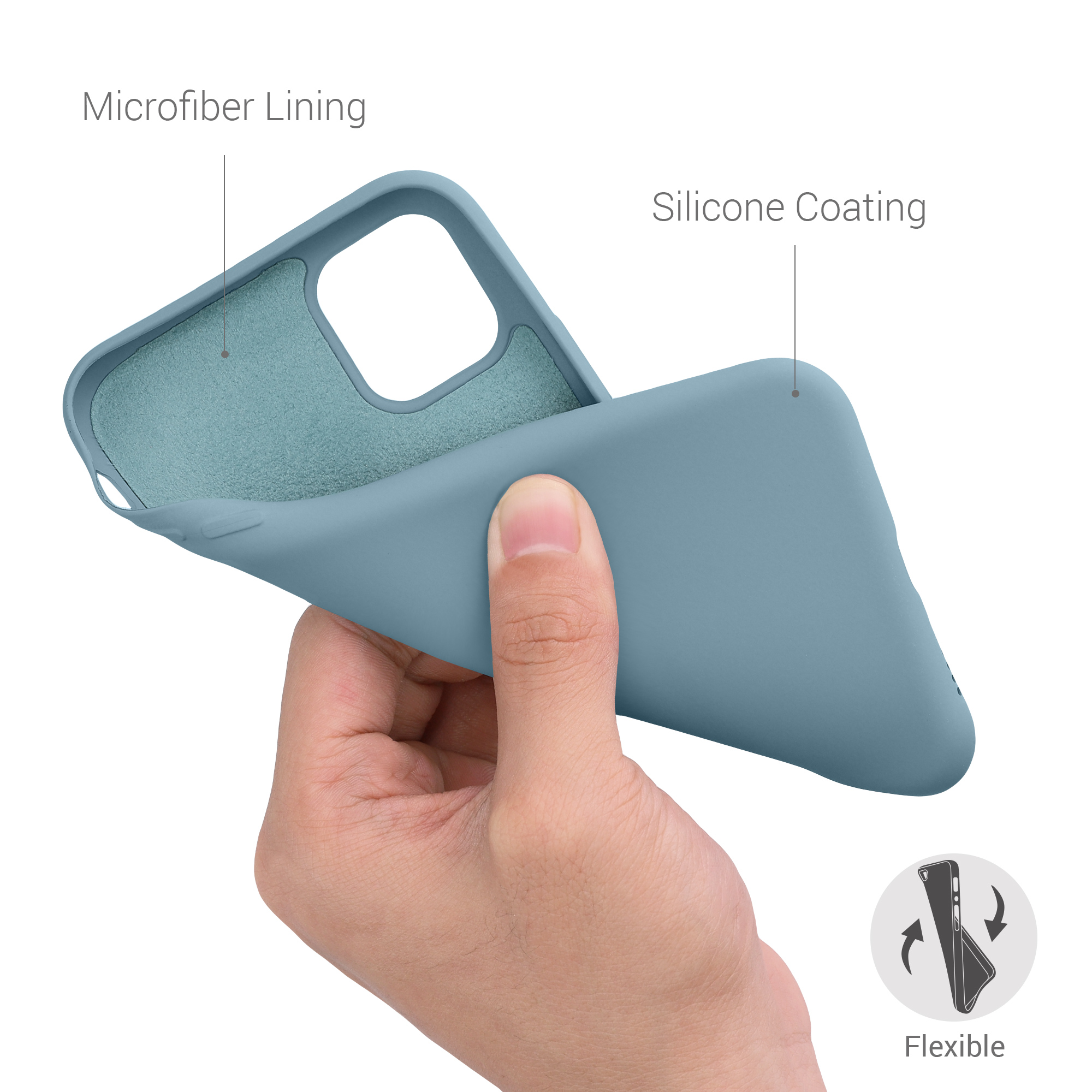 Kryt na mobil kwmobile iPhone 11 Case - Antique Stone