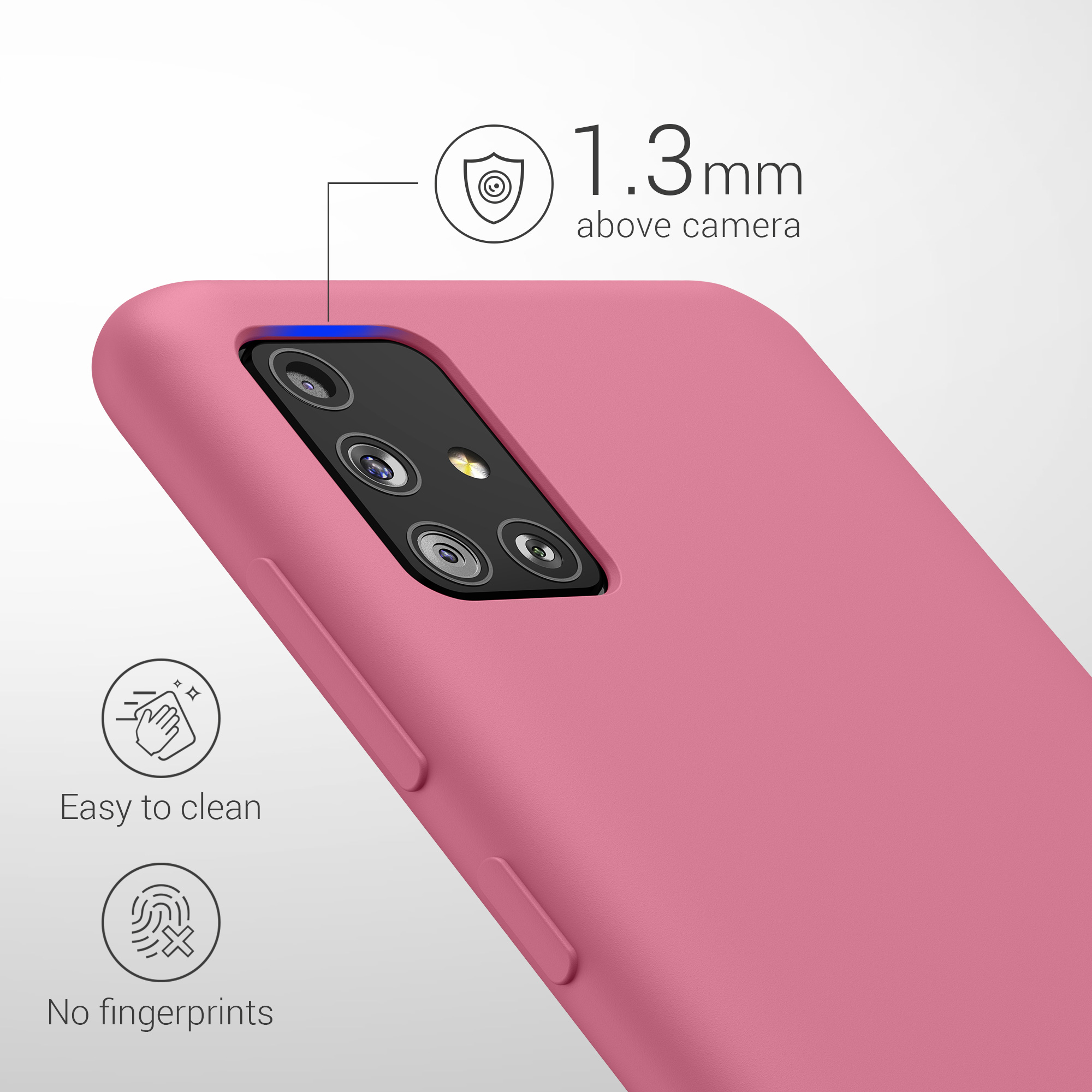 Kryt na mobil Samsung Galaxy A51 kwmobile TPU Sladké cukroví