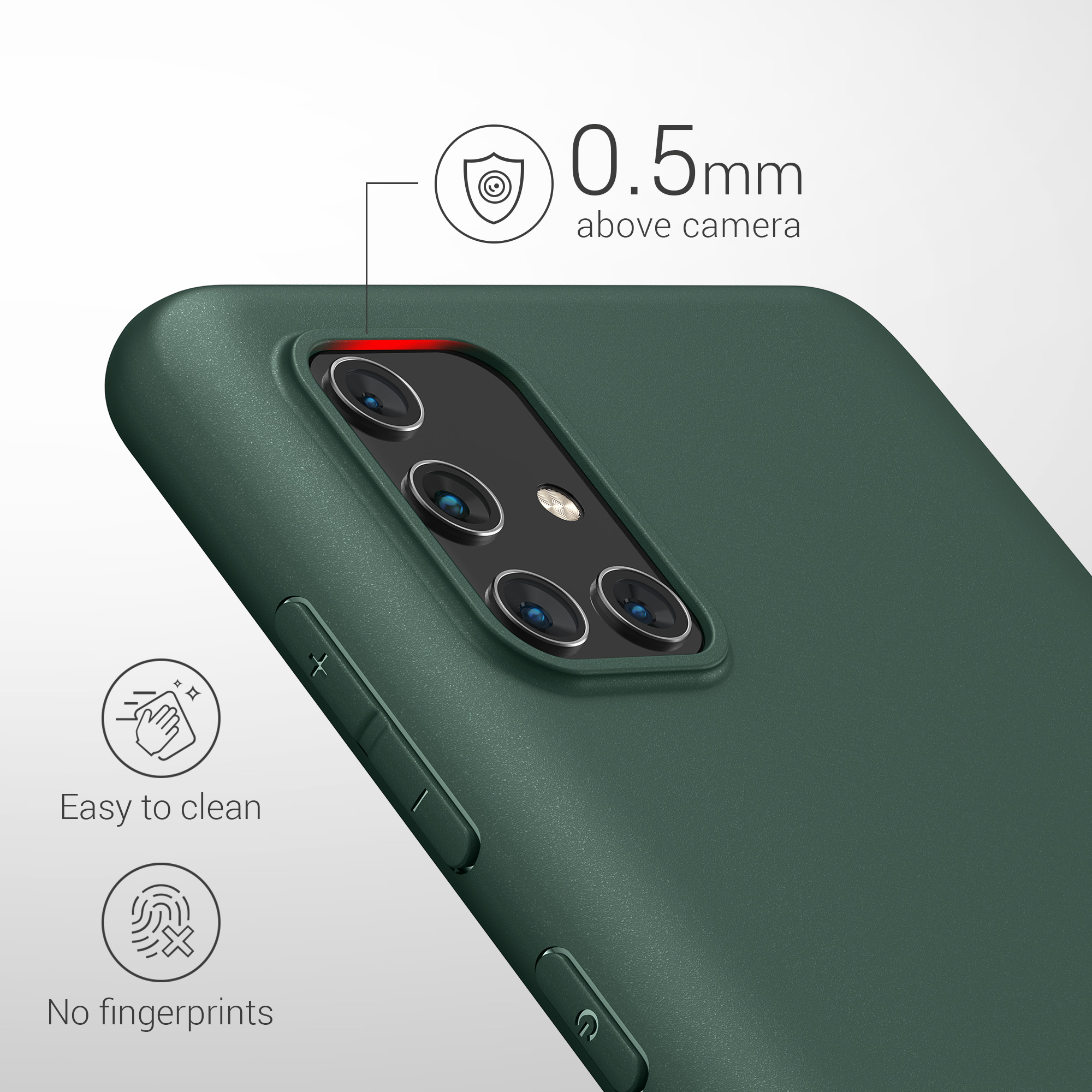 Kryt na mobil Samsung Galaxy A71 kwmobile TPU modrý