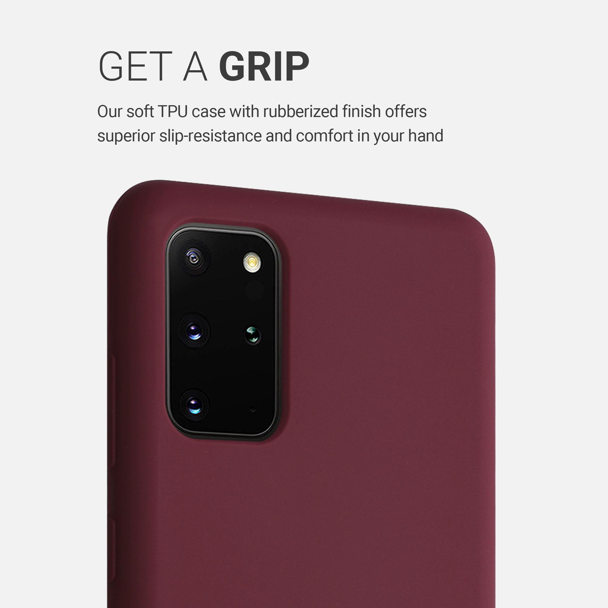 Kryt na mobil Samsung Galaxy S20 Plus kwmobile TPU červený