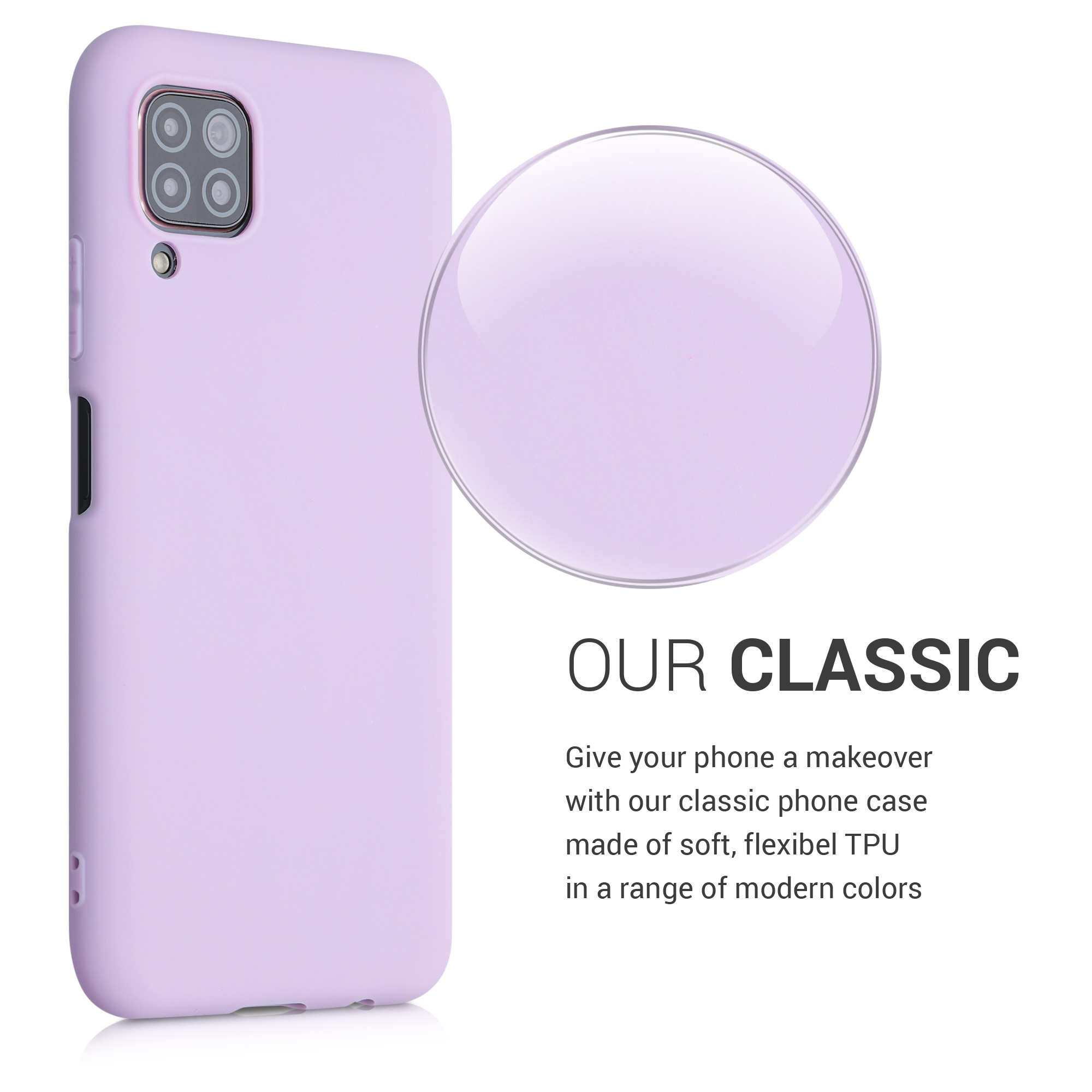 Kryt na mobil Huawei P40 Lite kwmobile - mauve
