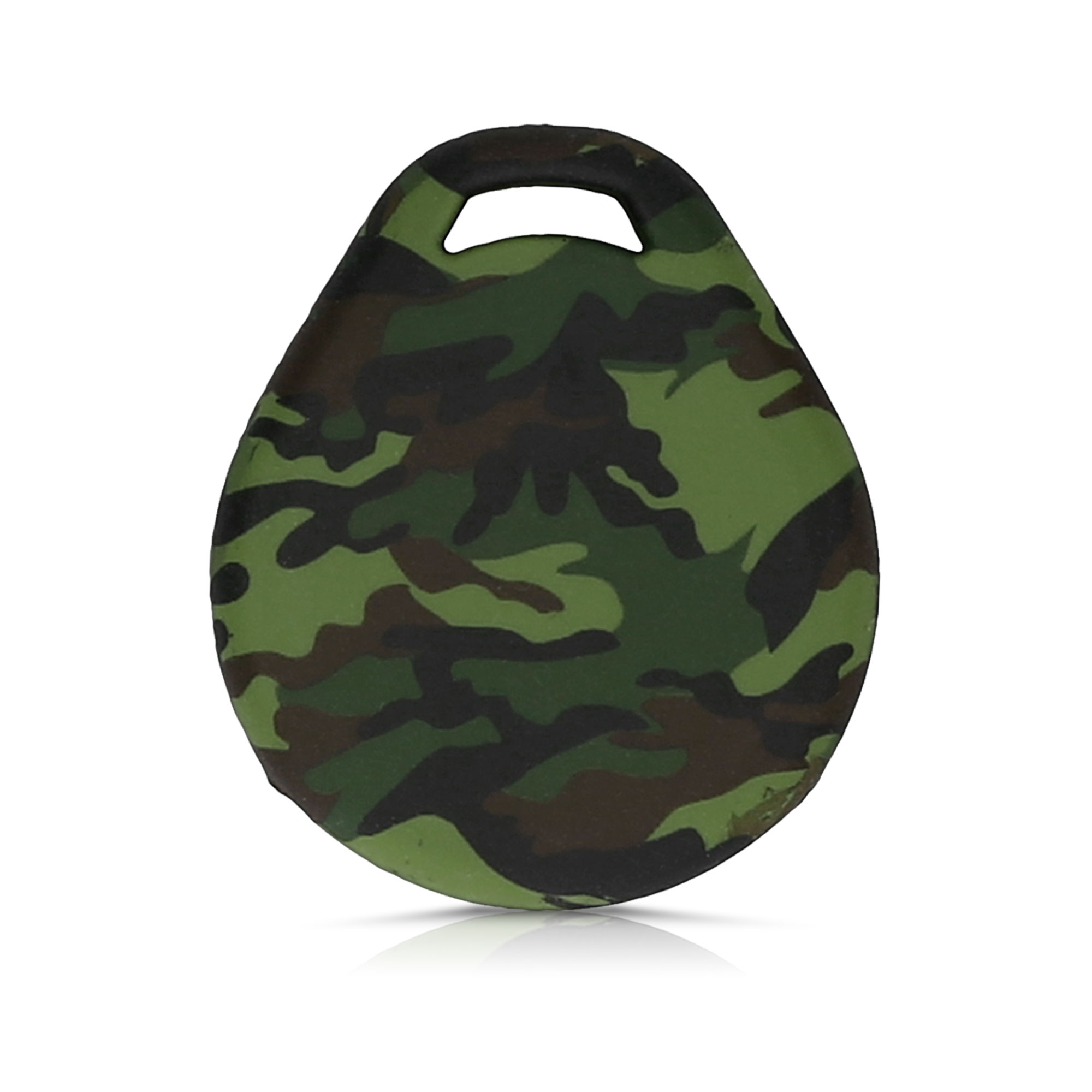 Pouzdro na klíč od motorky kwmobile pro Harley Davidson Motorcycle Key - camouflage Black / Light Green / tmavě zelená