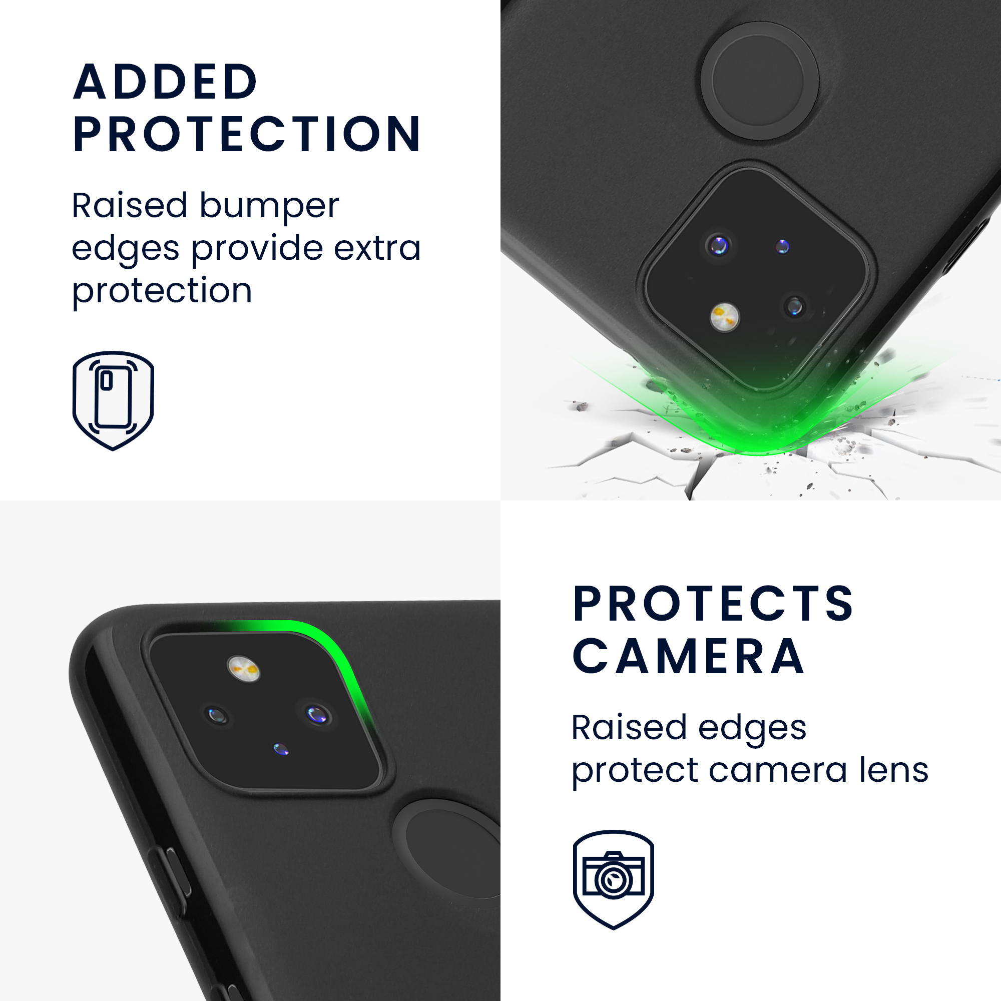 Pouzdro pro Google Pixel 5 kwmobile TPU - černá