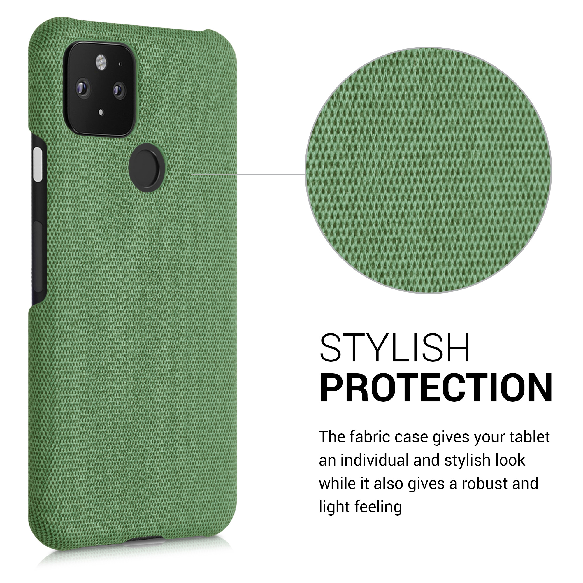 Zadní kryt kwmobile pro Google Pixel 5 - zelená