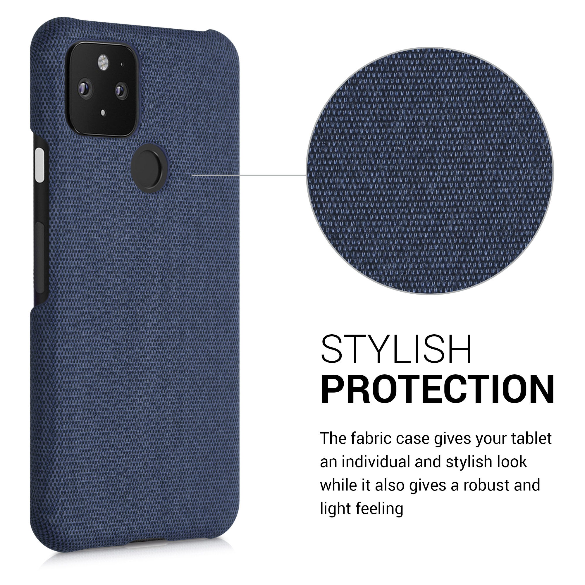 Zadní kryt kwmobile pro Google Pixel 5 - dark modrá