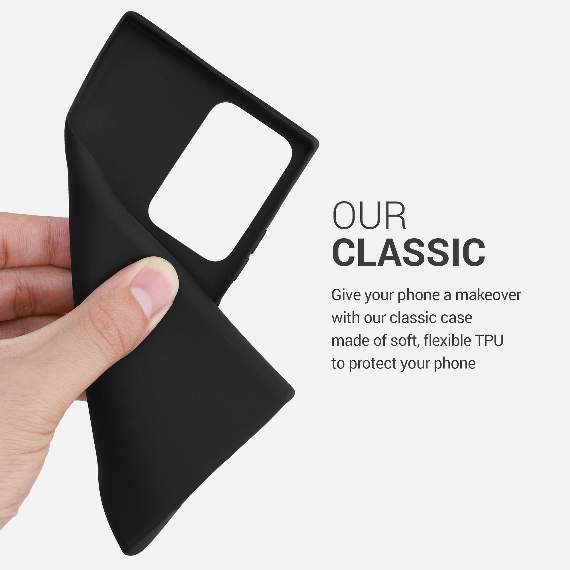 Pouzdro pro Samsung Galaxy Note 20 Ultra kwmobile TPU - matná černá