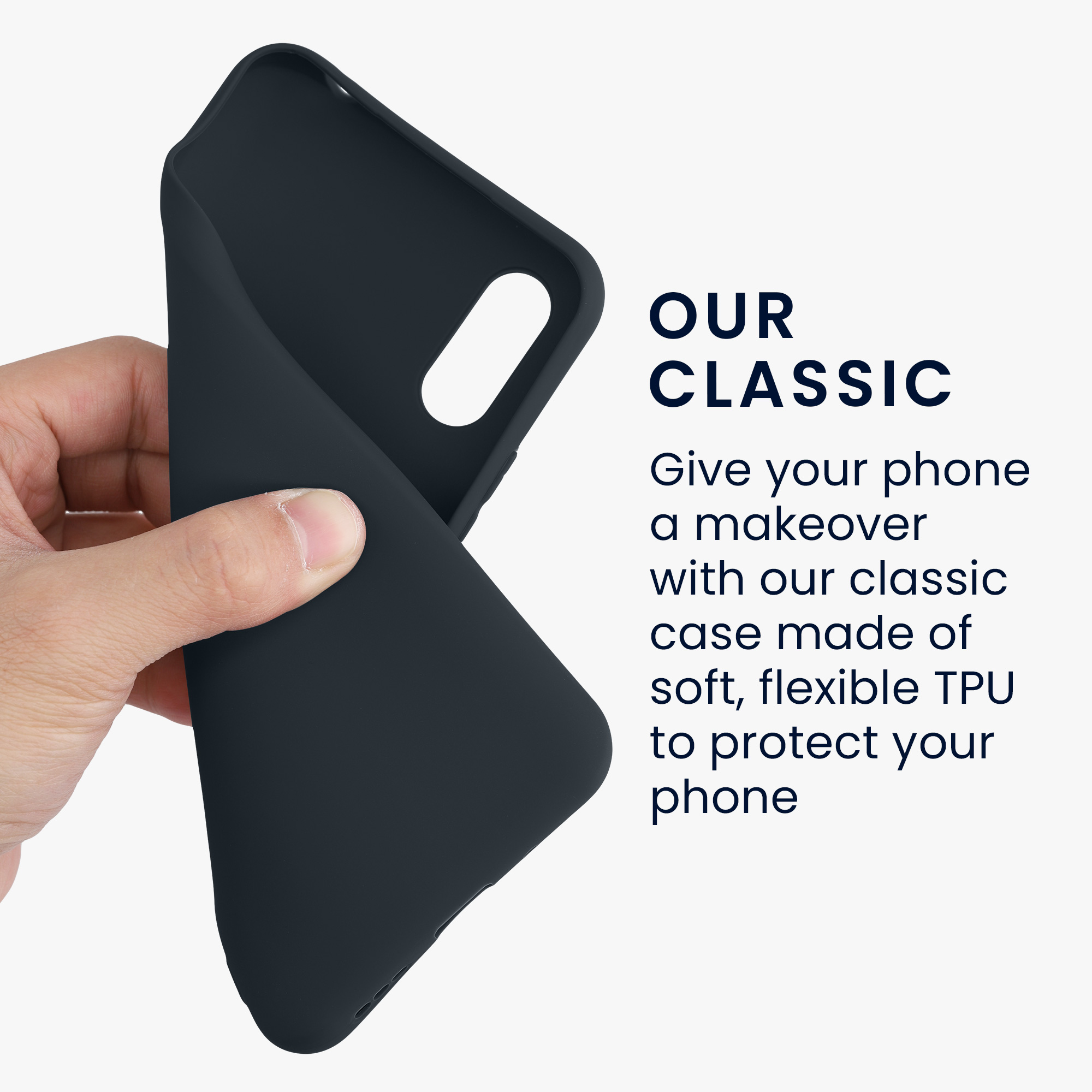 Kryt Xiaomi Redmi 9A silikonový TPU borůvková modrá kwmobile