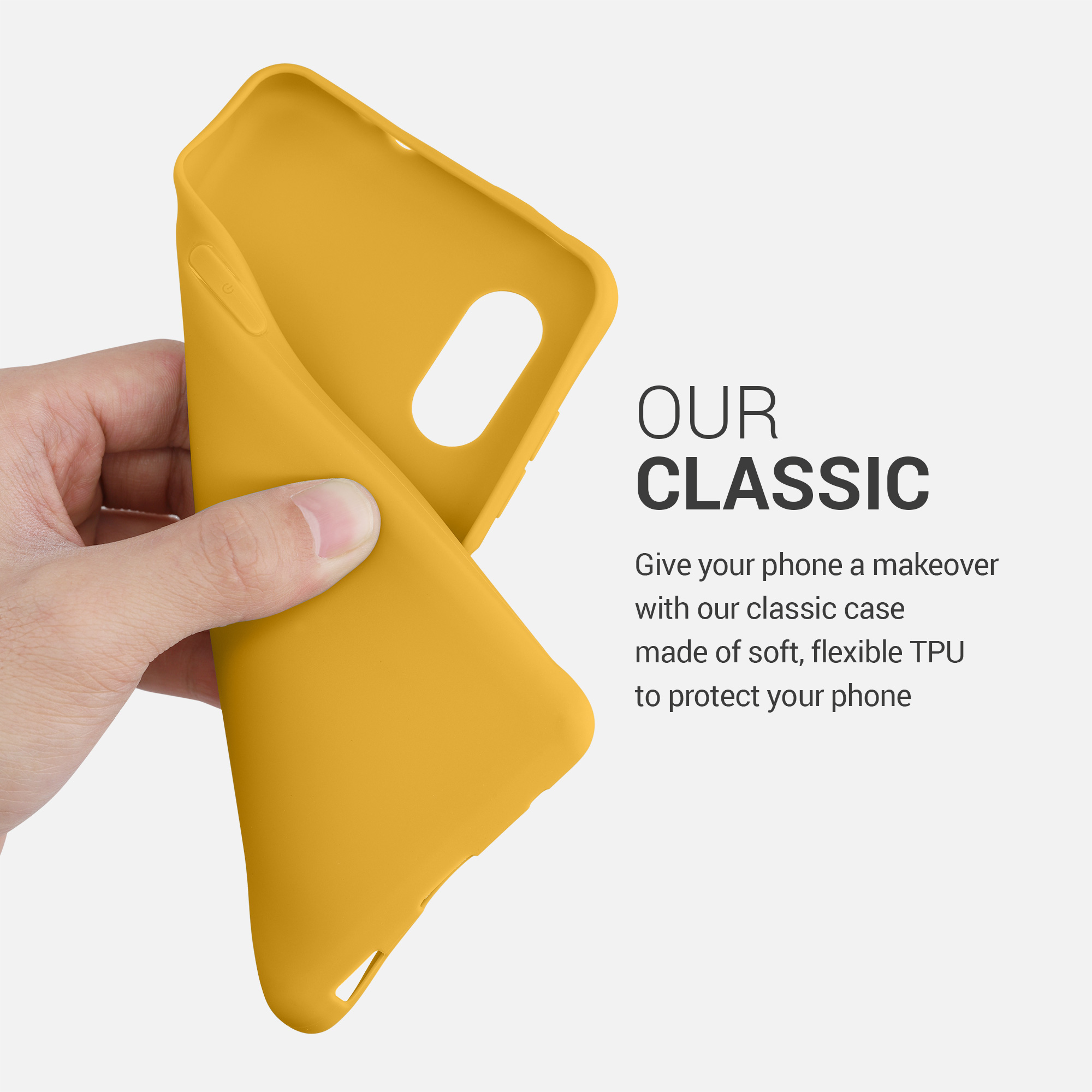 Kryt kwmobile pro Samsung Galaxy Xcover Pro - medově žlutá