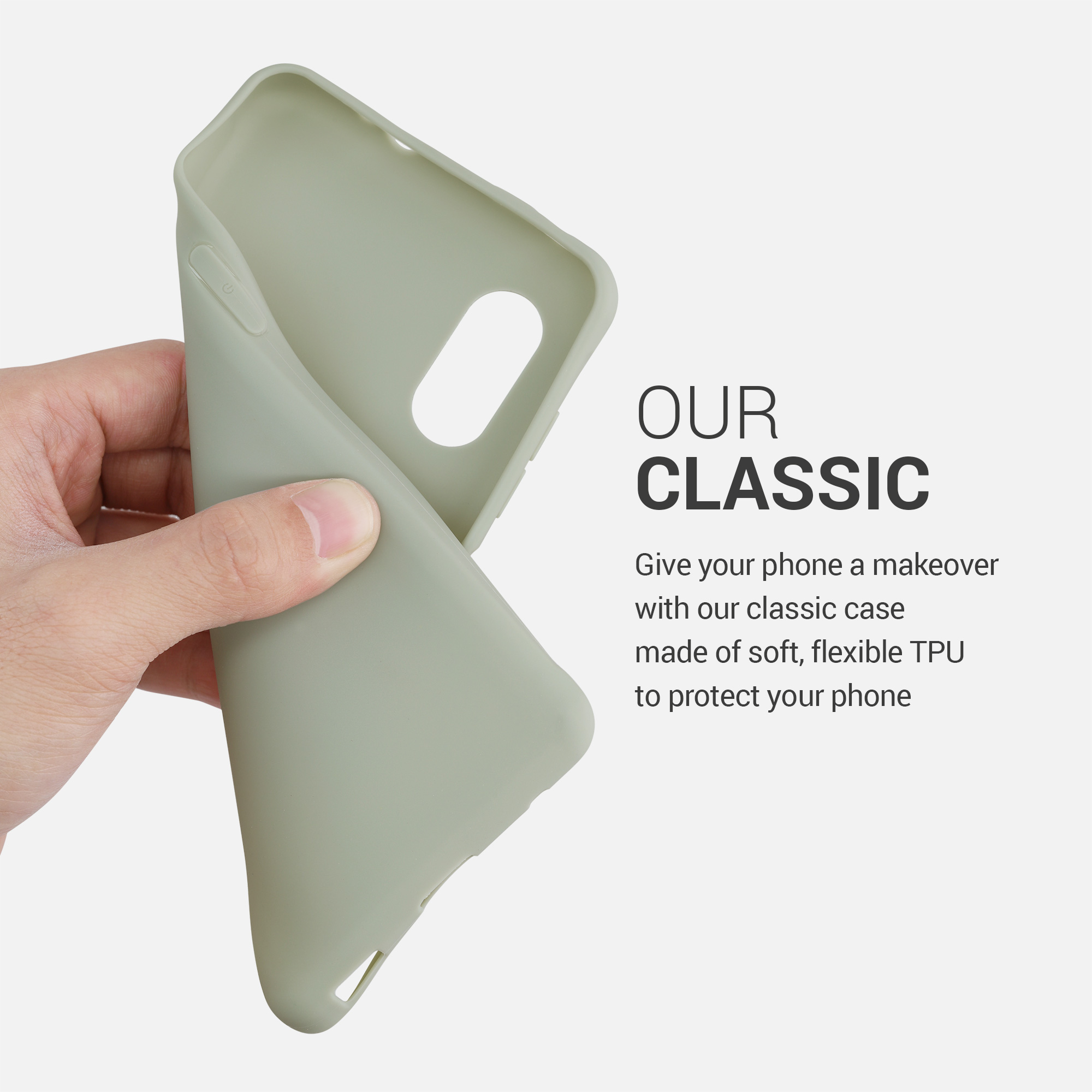 Kryt kwmobile pro Samsung Galaxy Xcover Pro - šedozelená