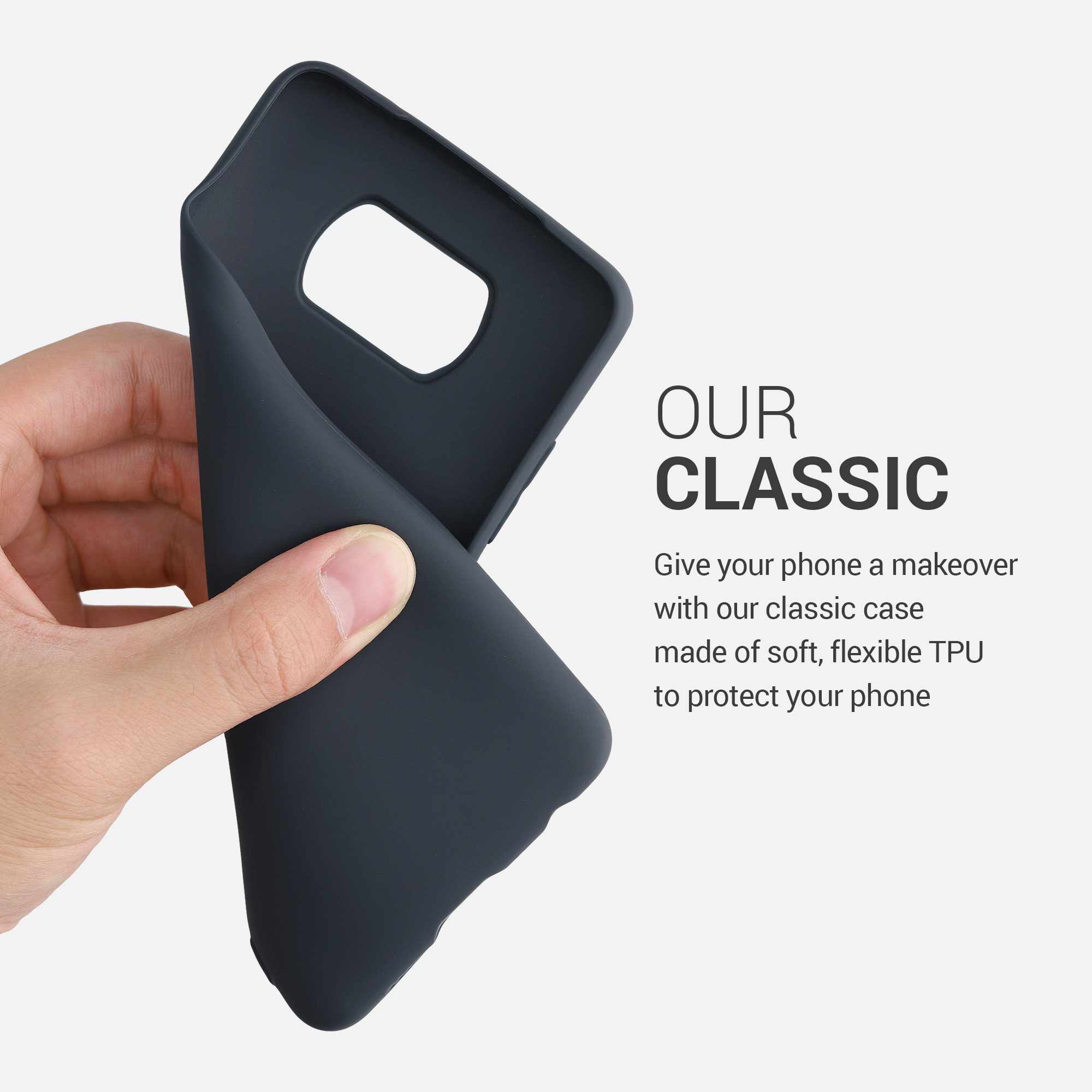 Kryt Xiaomi Poco X3 NFC silikonový TPU borůvková modrá kwmobile