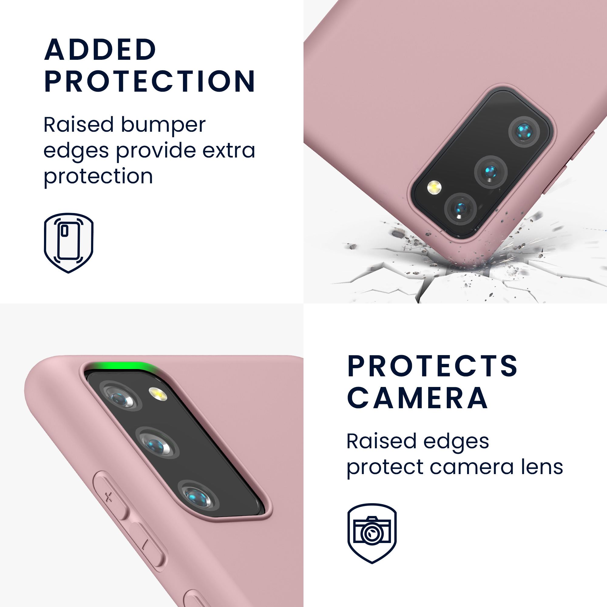 Kryt na mobil Samsung Galaxy S20 FE kwmobile TPU růžový
