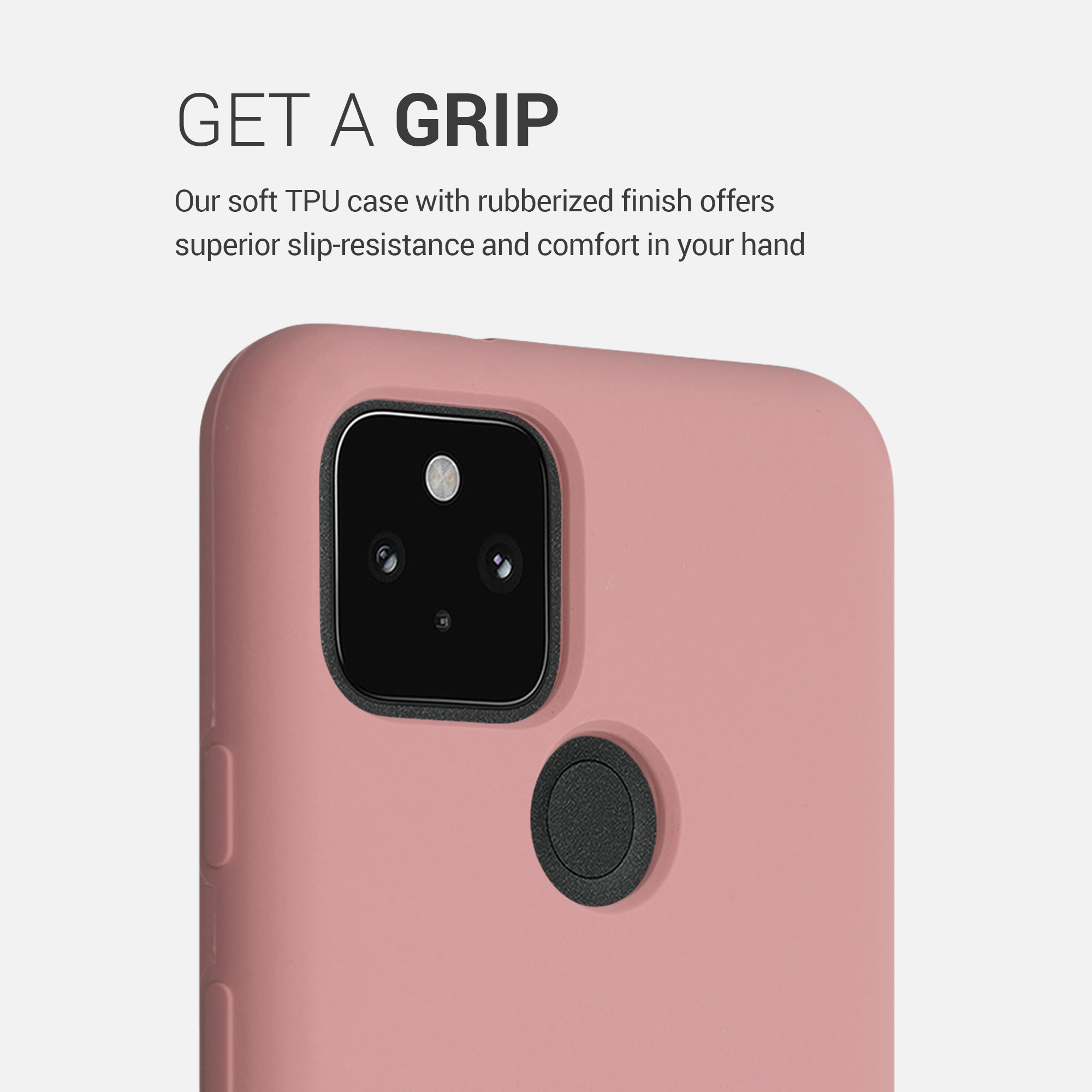 Zadní kryt kwmobile pro Google Pixel 5 - wireless charging winter rose