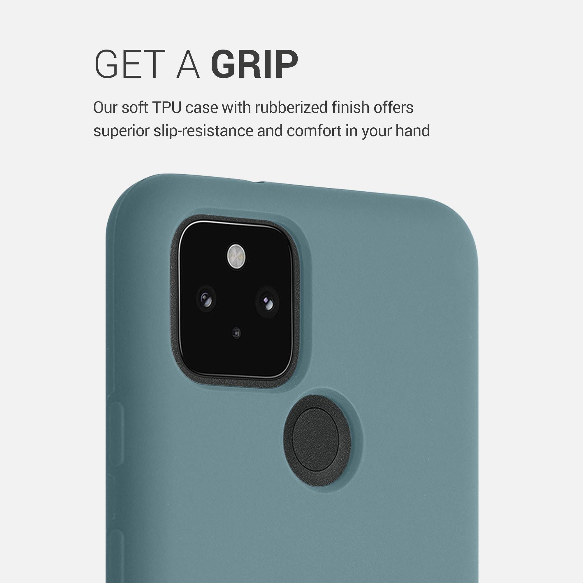 Zadní kryt kwmobile pro Google Pixel 5 - wireless charging arctic night
