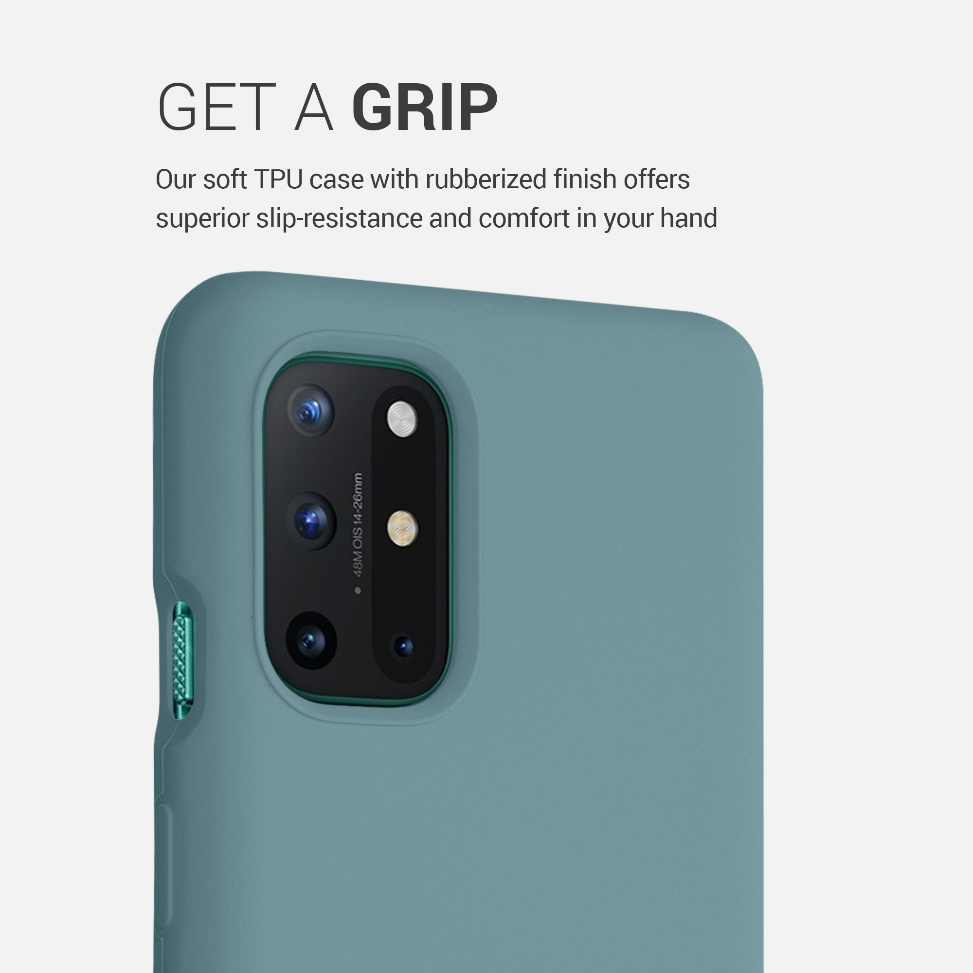 Kryt na mobil OnePlus 8T kwmobile TPU arktická noc