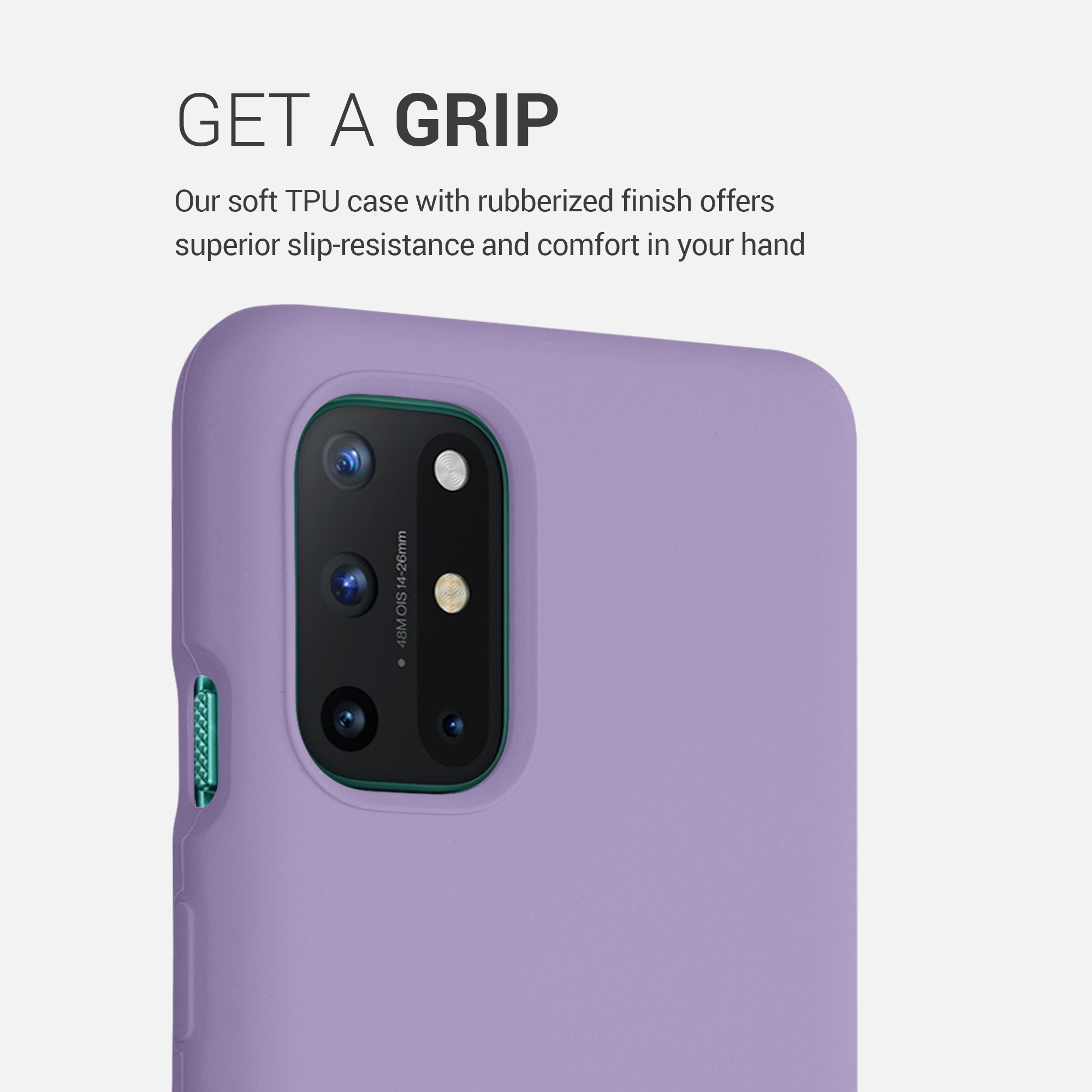 Kryt na mobil OnePlus 8T kwmobile TPU fialová