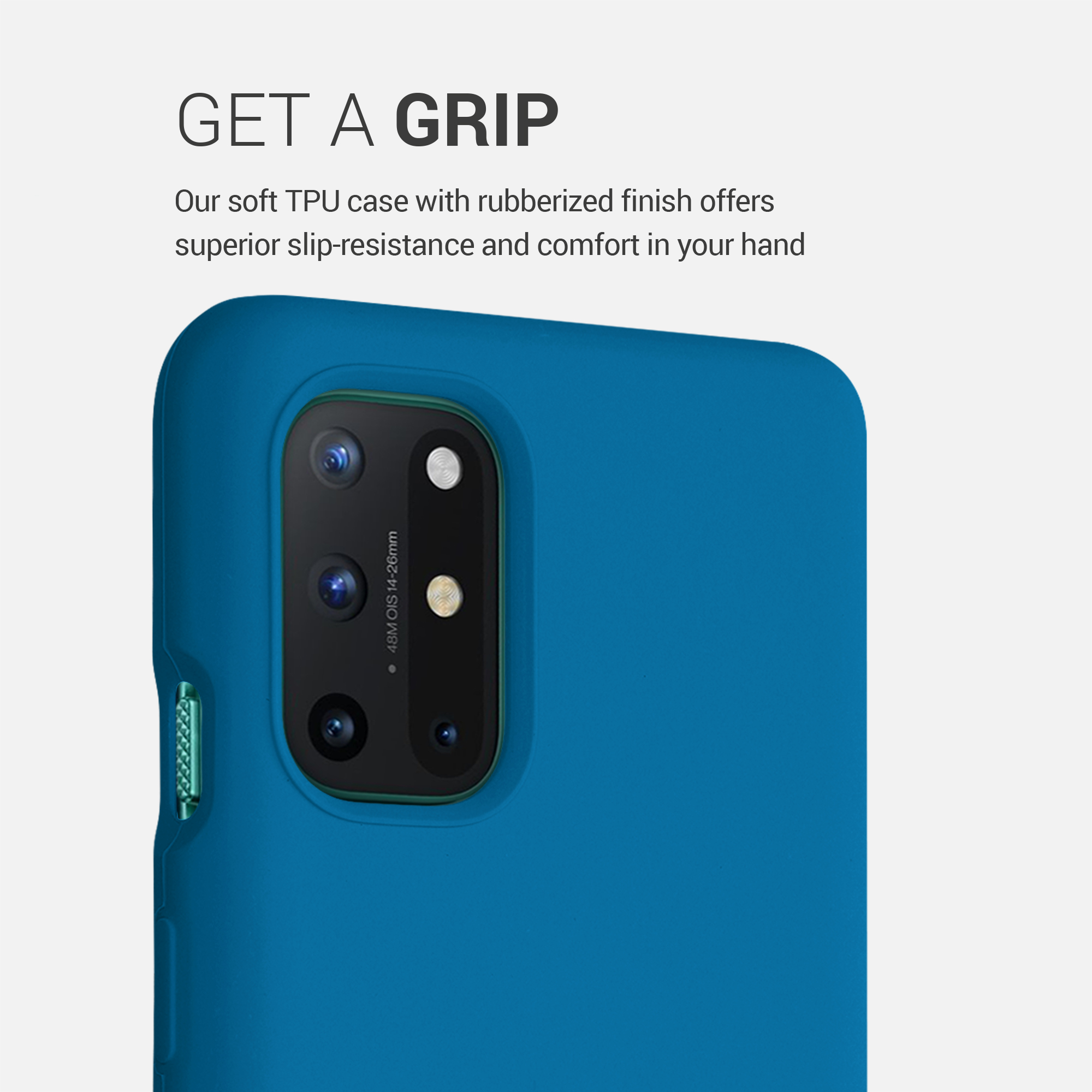 Kryt na mobil OnePlus 8T kwmobile TPU modrý útes (blue reef)