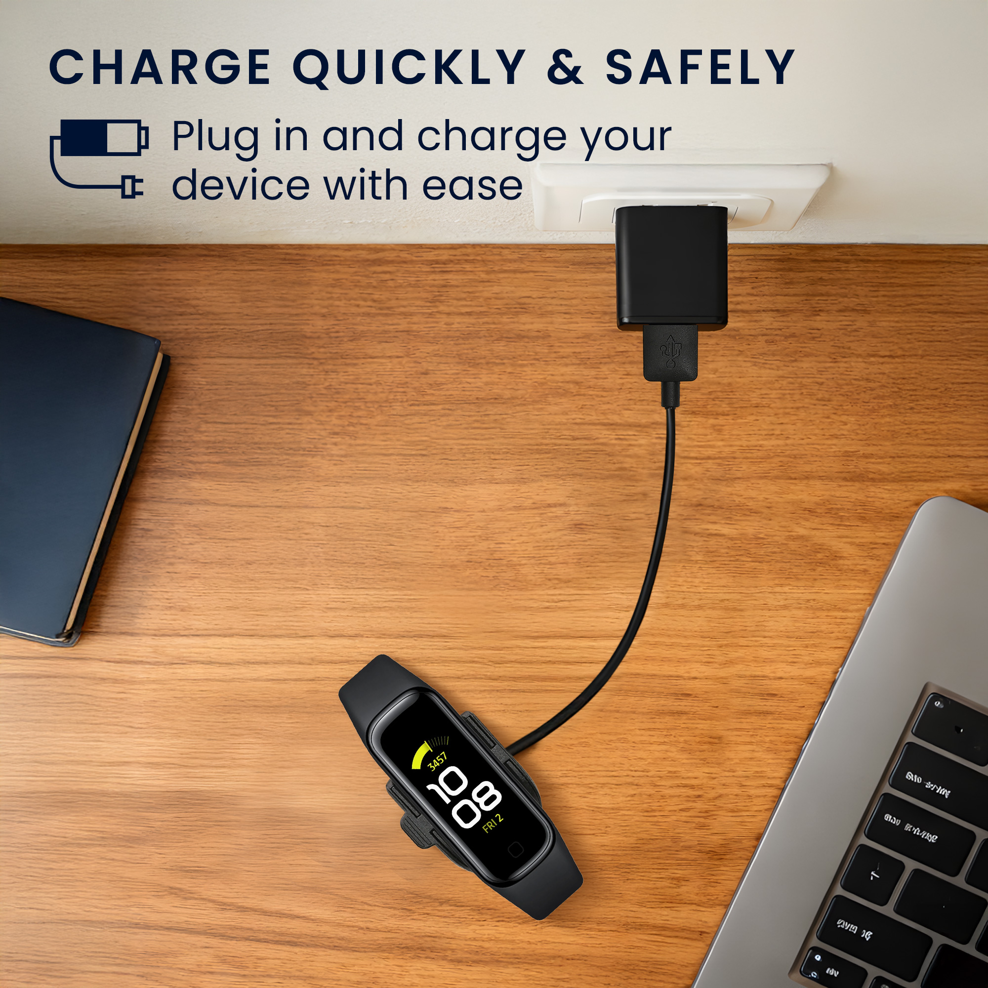Nabíjecí kabel Samsung Galaxy Fit 2 kwmobile USB černý