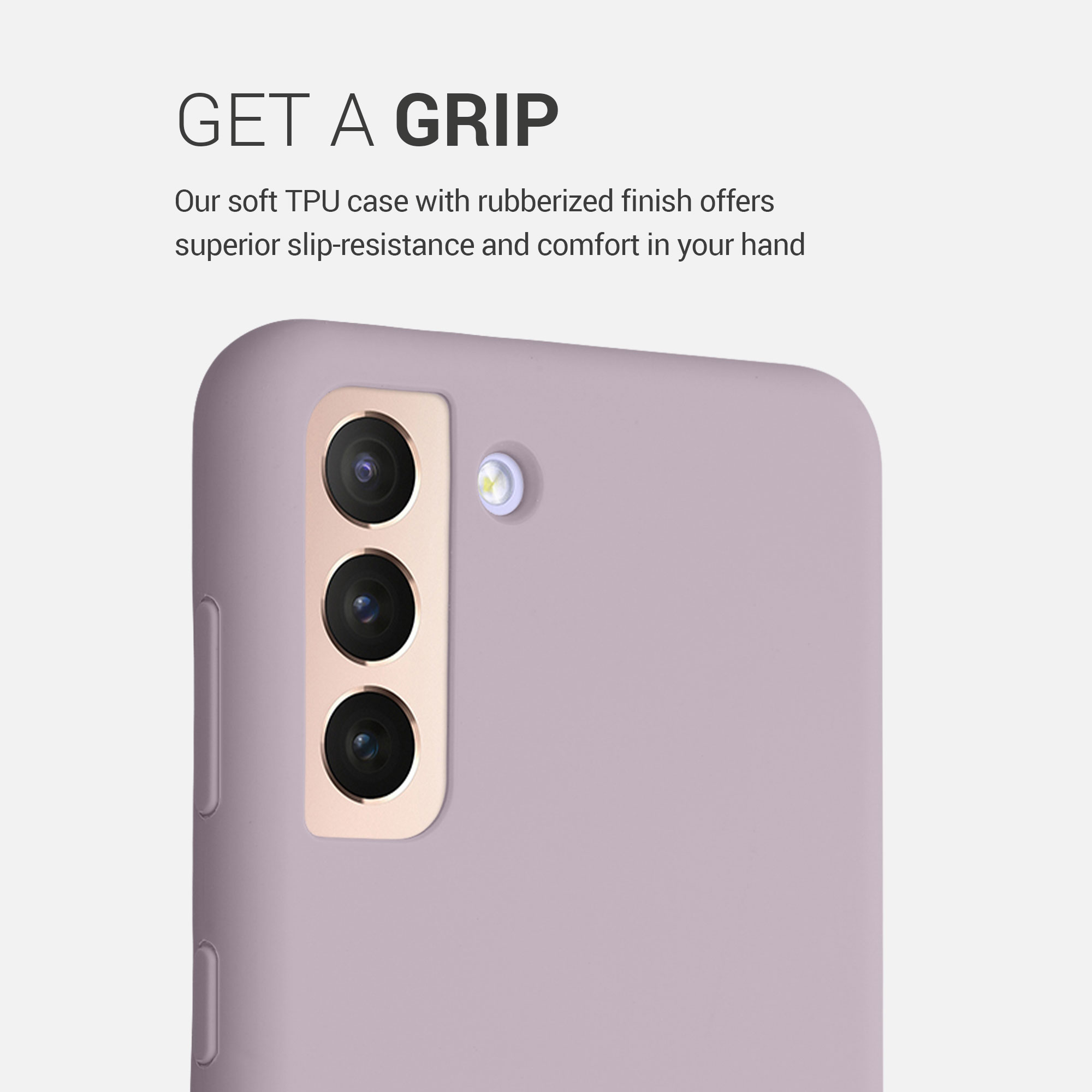 Kryt na mobil Galaxy S21+ kwmobile Soft Cover fialová Purple Cloud