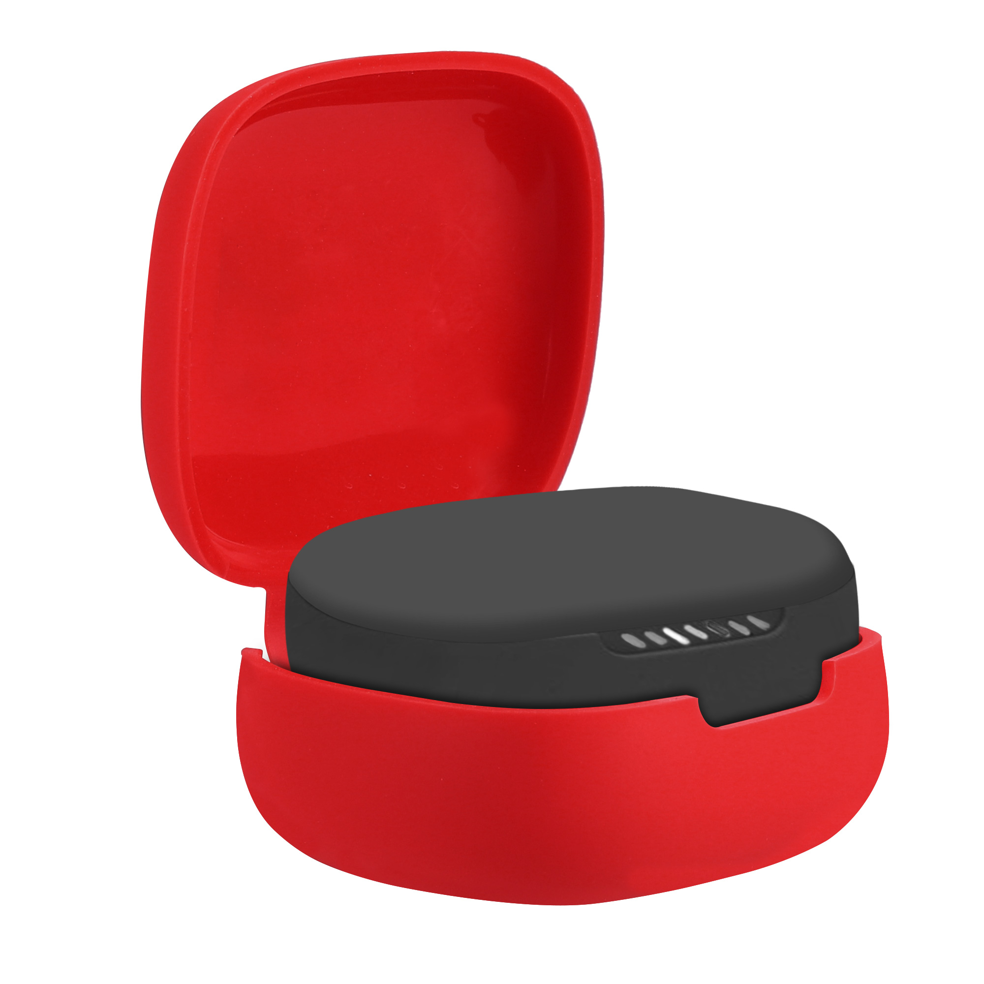 Pouzdro na sluchátka kwmobile pro JBL Live Pro Plus, červená