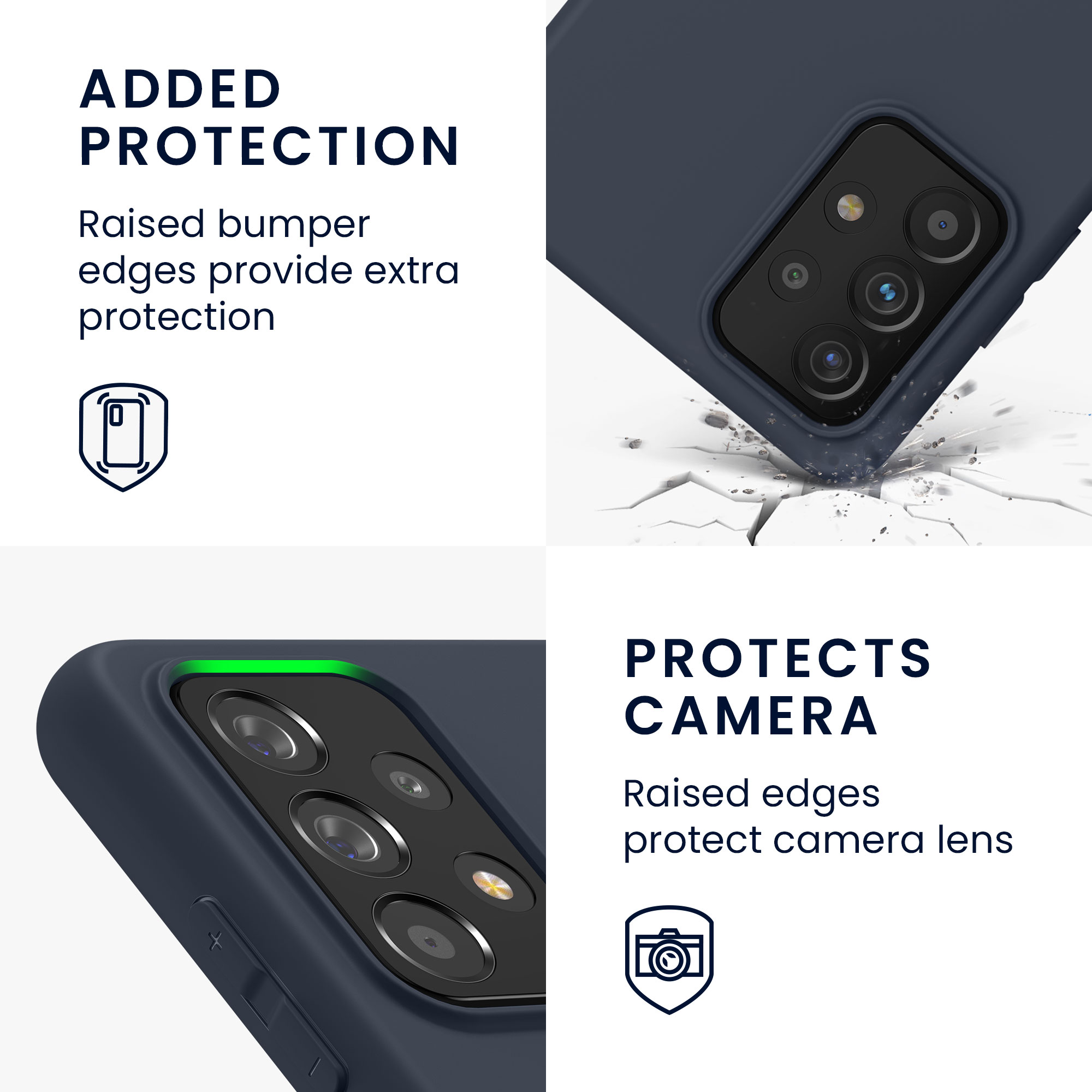 Kryt na mobil Samsung Galaxy A52 / A52 5G / A52s 5G kwmobile TPU Borůvková