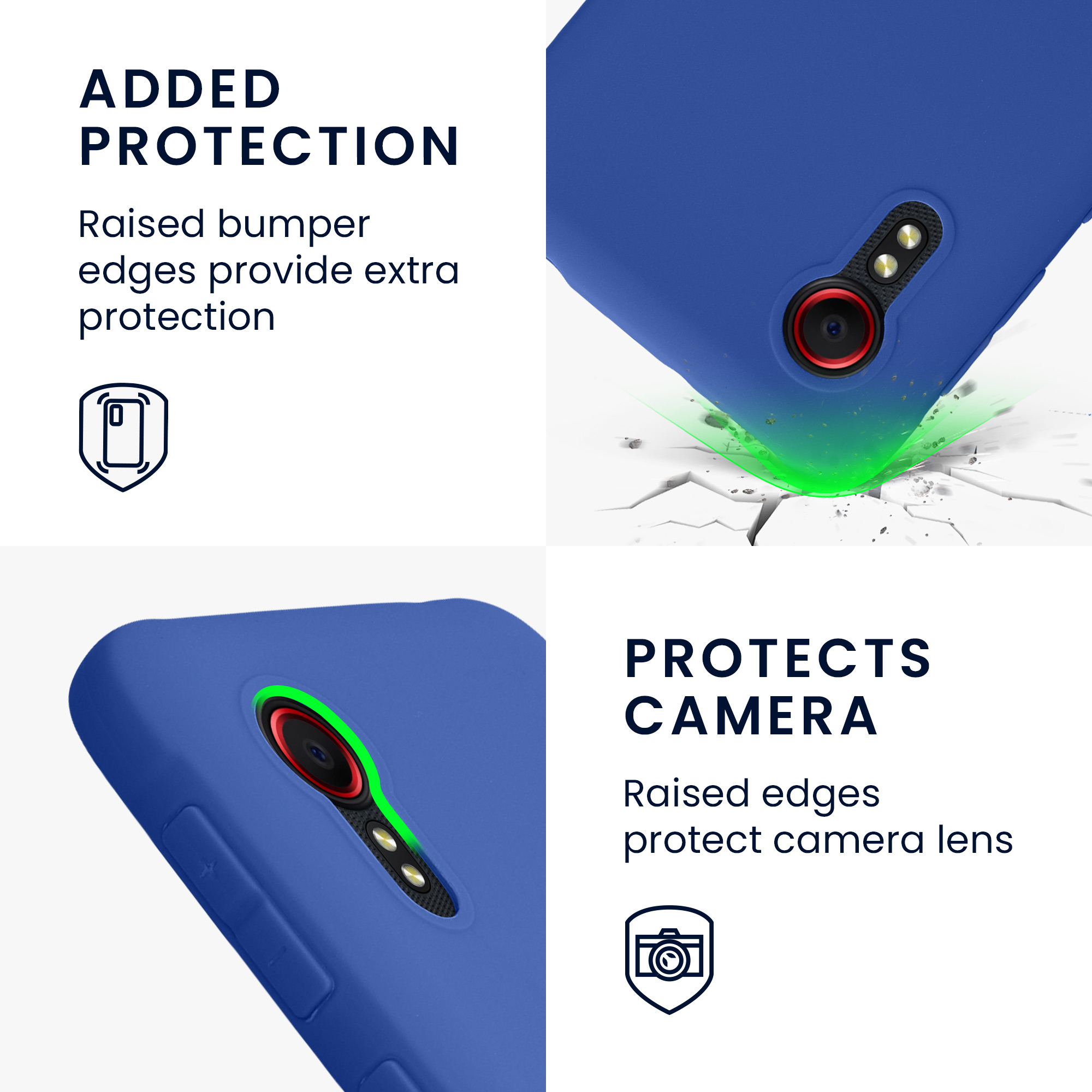 Kryt kwmobile pro Samsung Galaxy Xcover 5 - baltská modrá