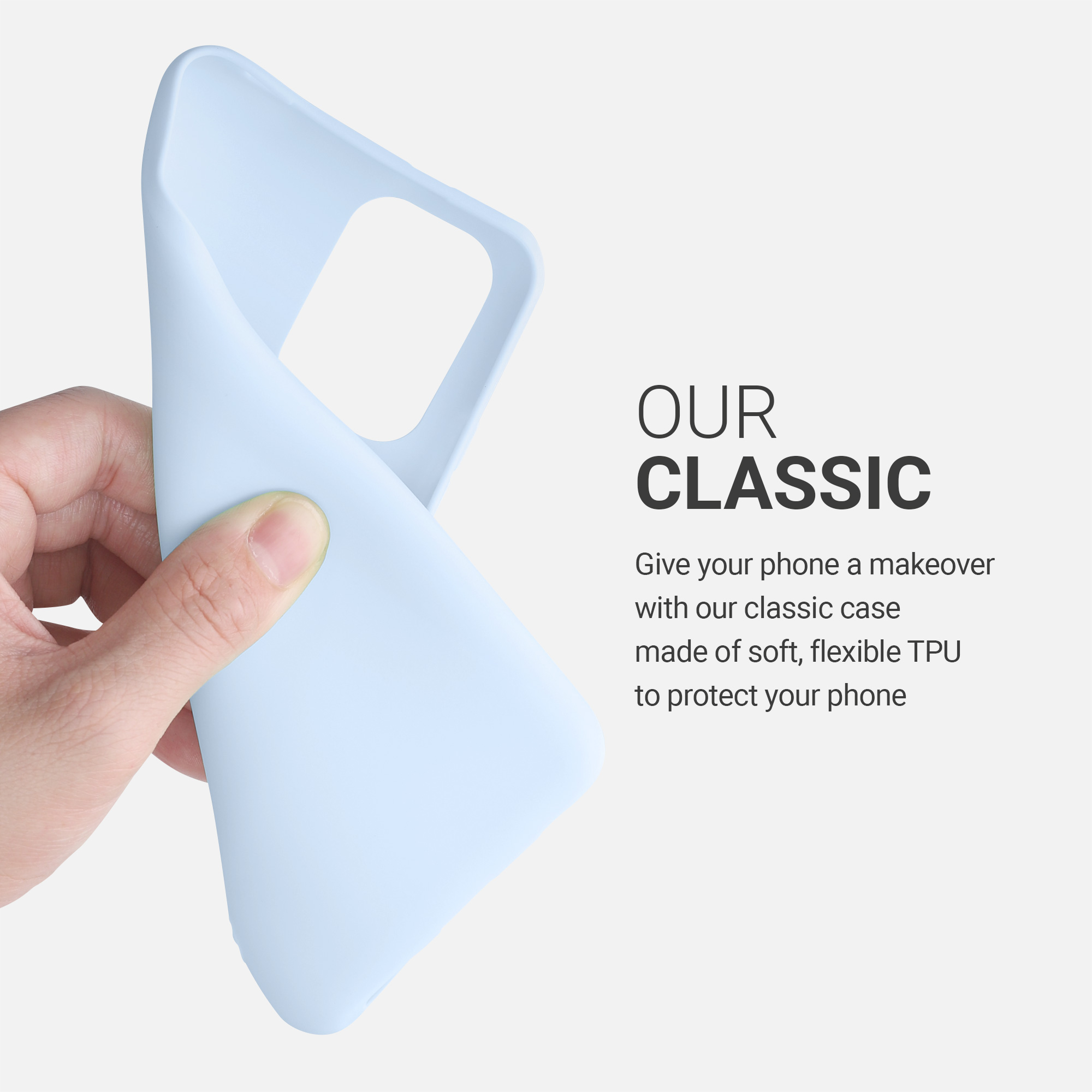 Kryt Xiaomi Redmi Note 10 silikonový TPU modrá kwmobile