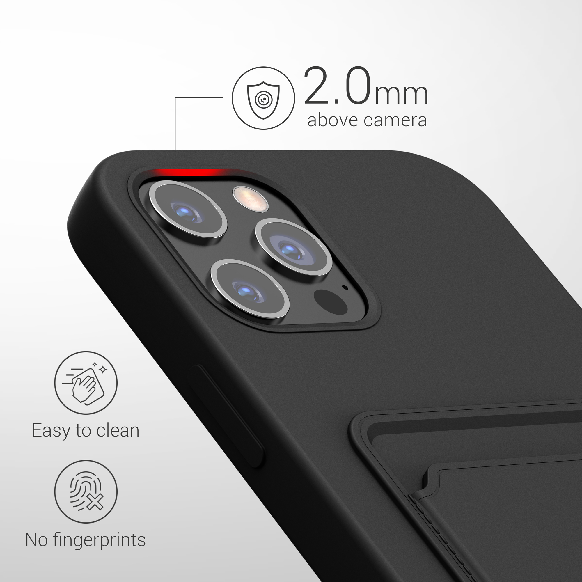 Peněženkové pouzdro na mobil Apple iPhone 12 Pro Max - kwmobile, černé