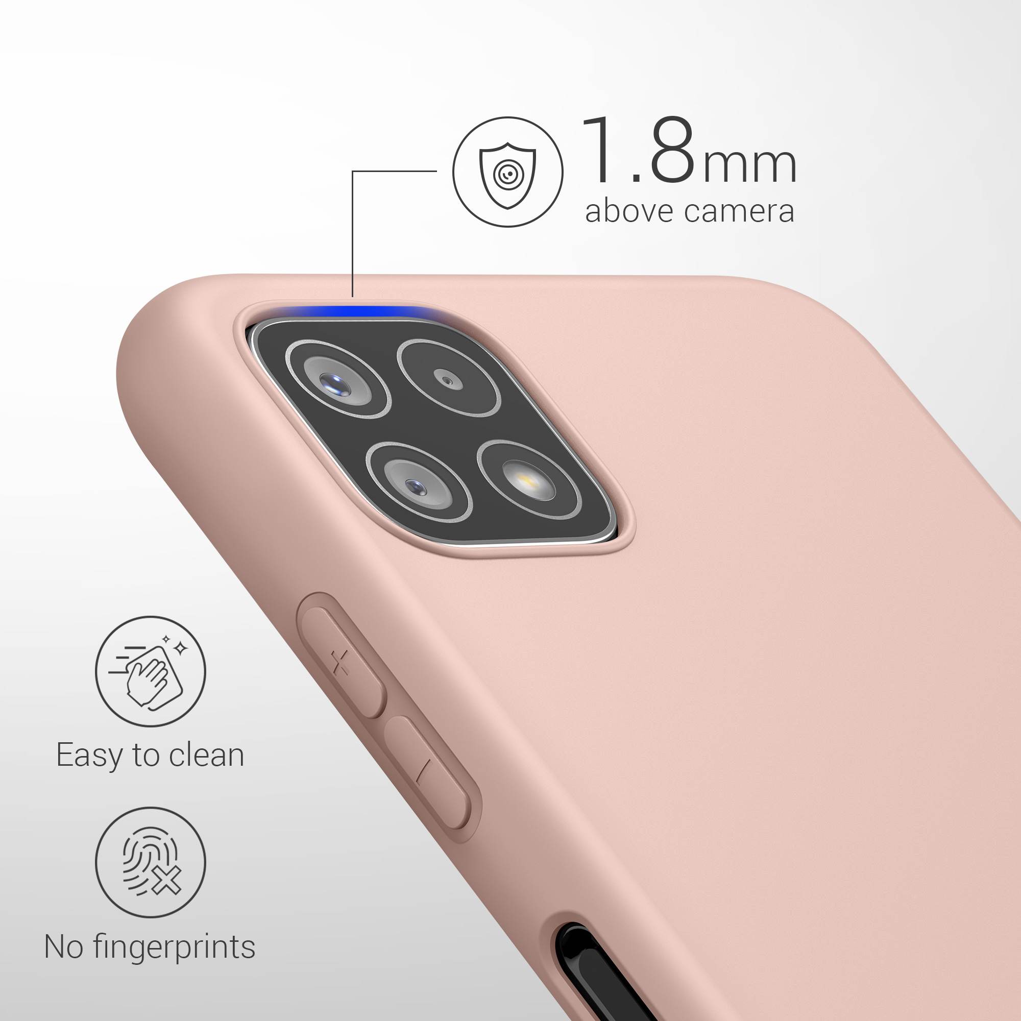 Kryt na mobil Samsung Galaxy A22 5G kwmobile TPU Kokosový vír