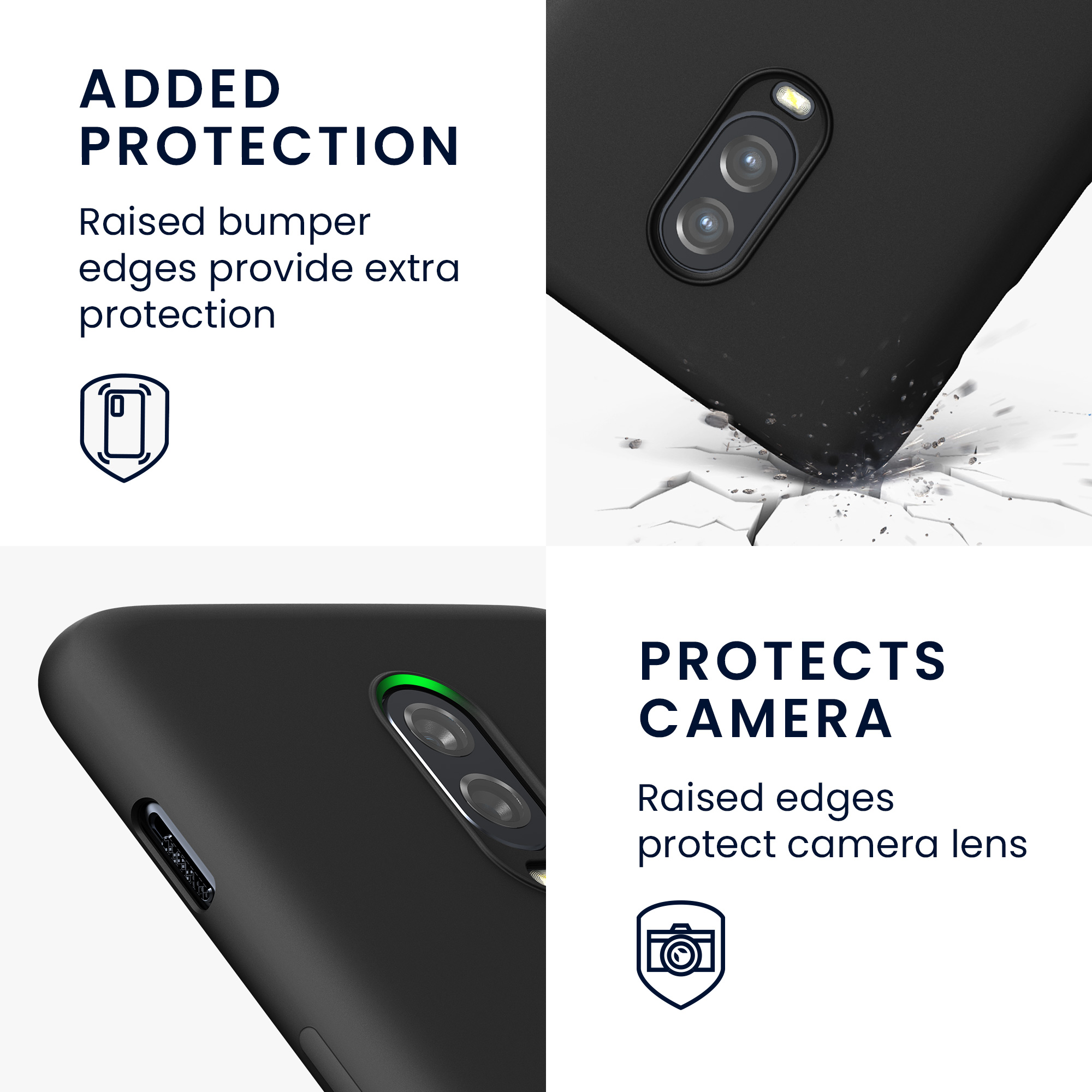 Kryt na mobil OnePlus 6T kwmobile TPU černá