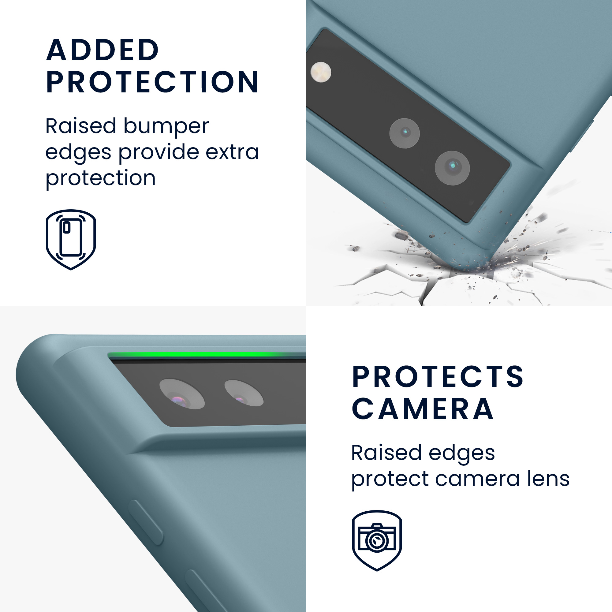TPU kryt pro Google Pixel 6 kwmobile ‑ arktická noc