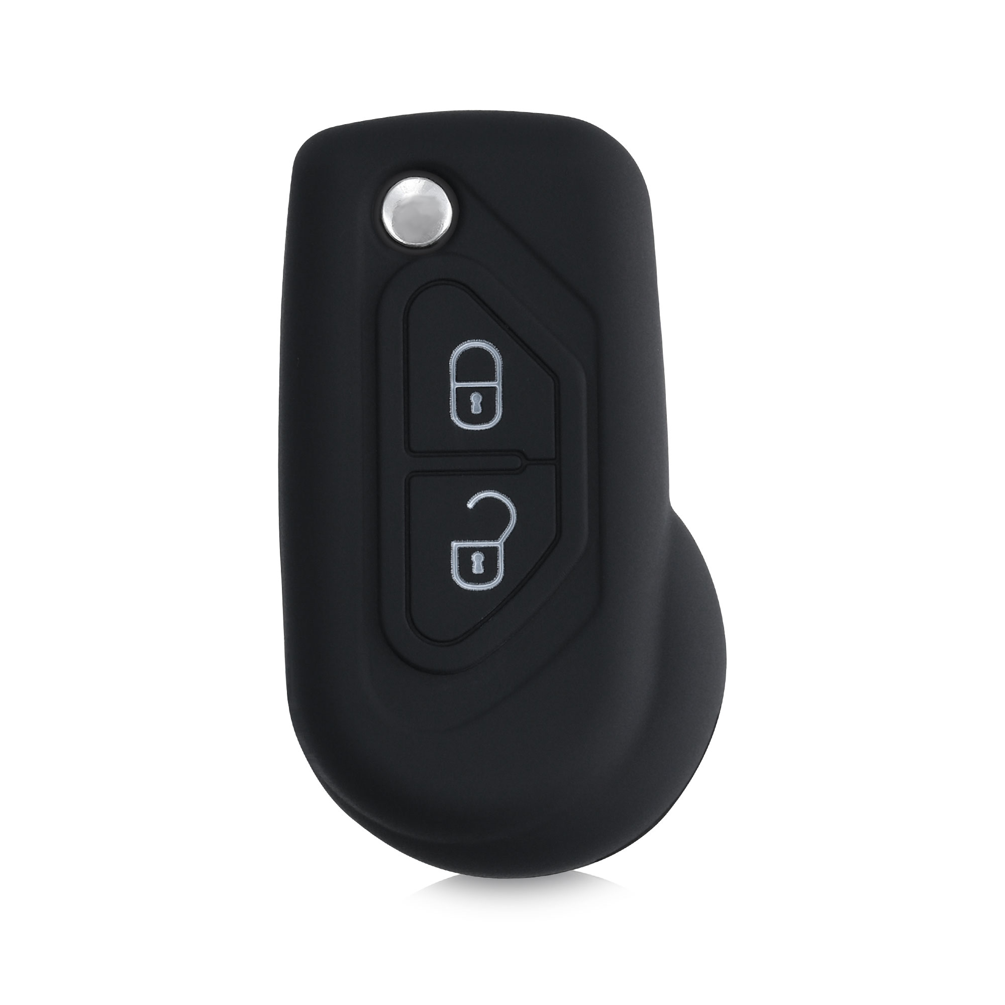 TPU pouzdro na klíč Citroën DS3/C3 2 tlačítka černé
