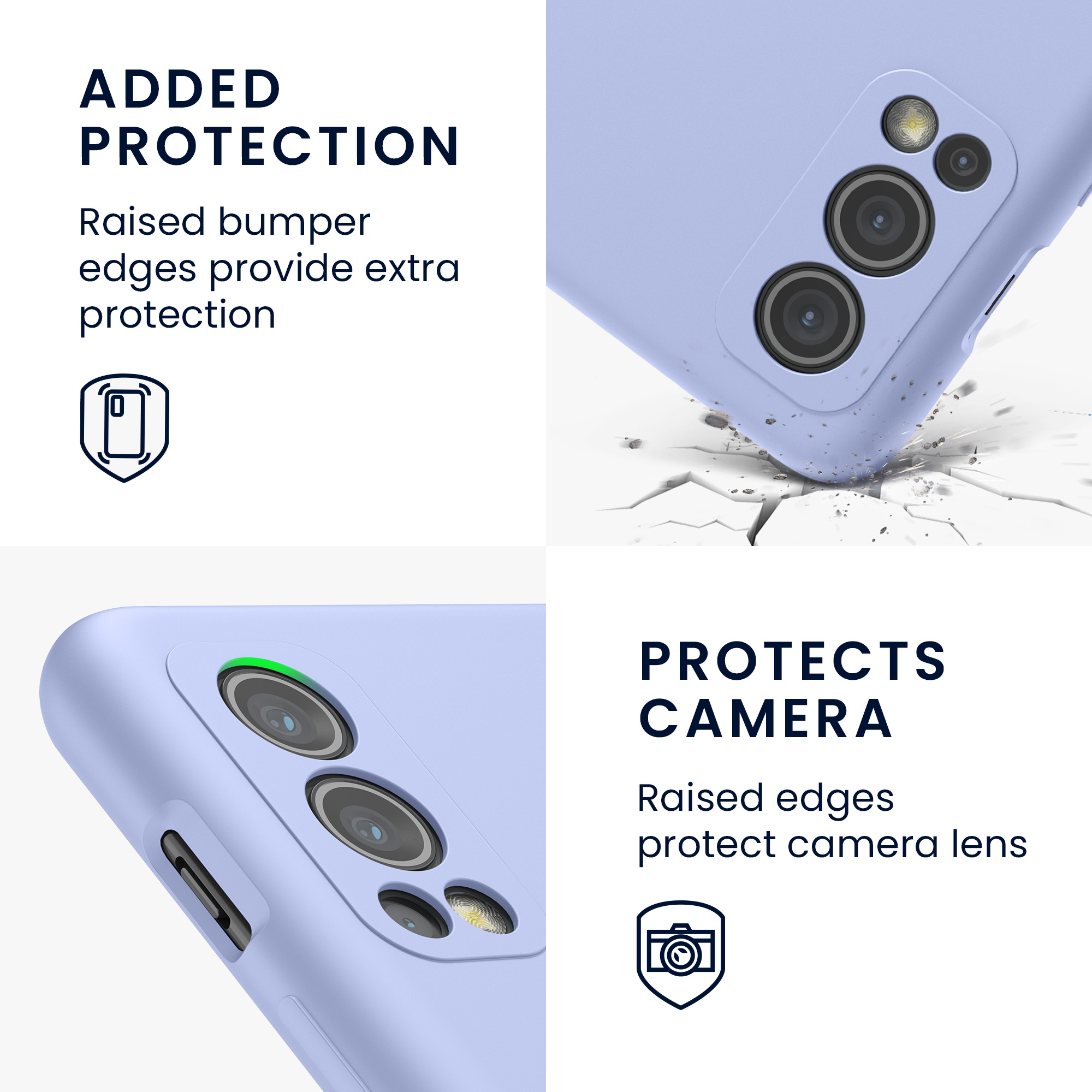 Pouzdro pro OnePlus Nord 2 5G kwmobile silikonové - matná světle modrá