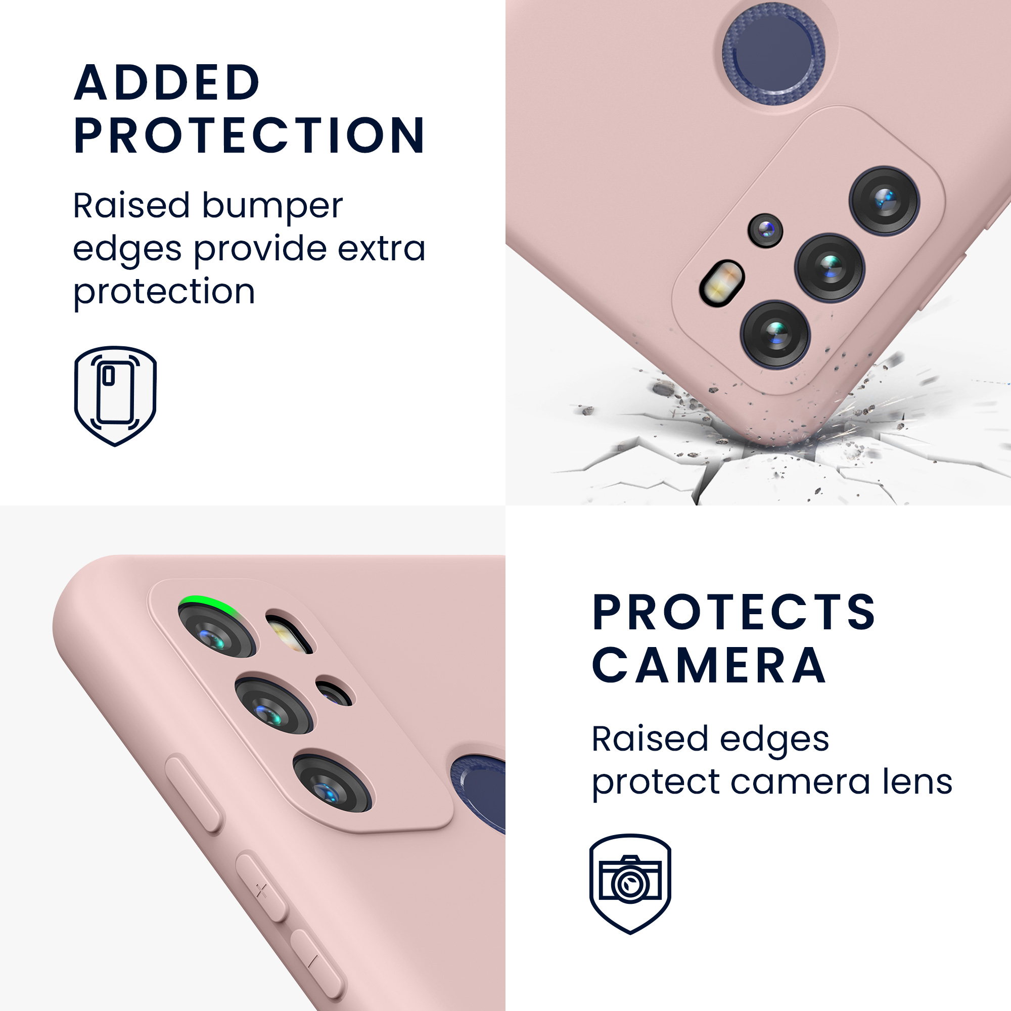 Silikonový kryt kwmobile pro Motorola Moto G60S - Motiv Coconut Swirl