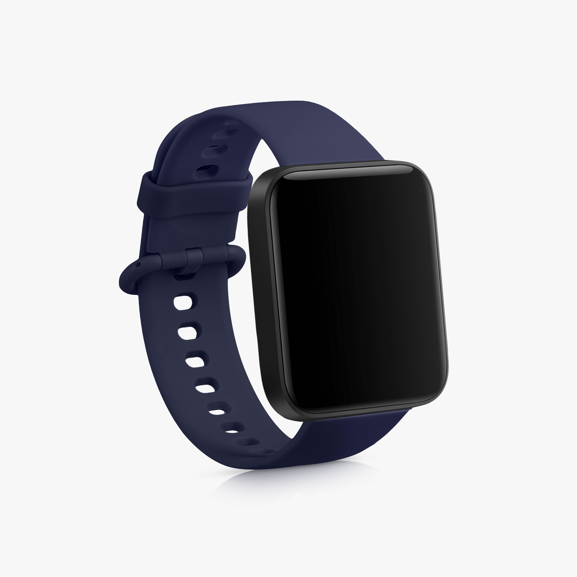 Řemínky pro Xiaomi Redmi Watch 2 Lite kwmobile silikonové - béžová / tmavě modrá