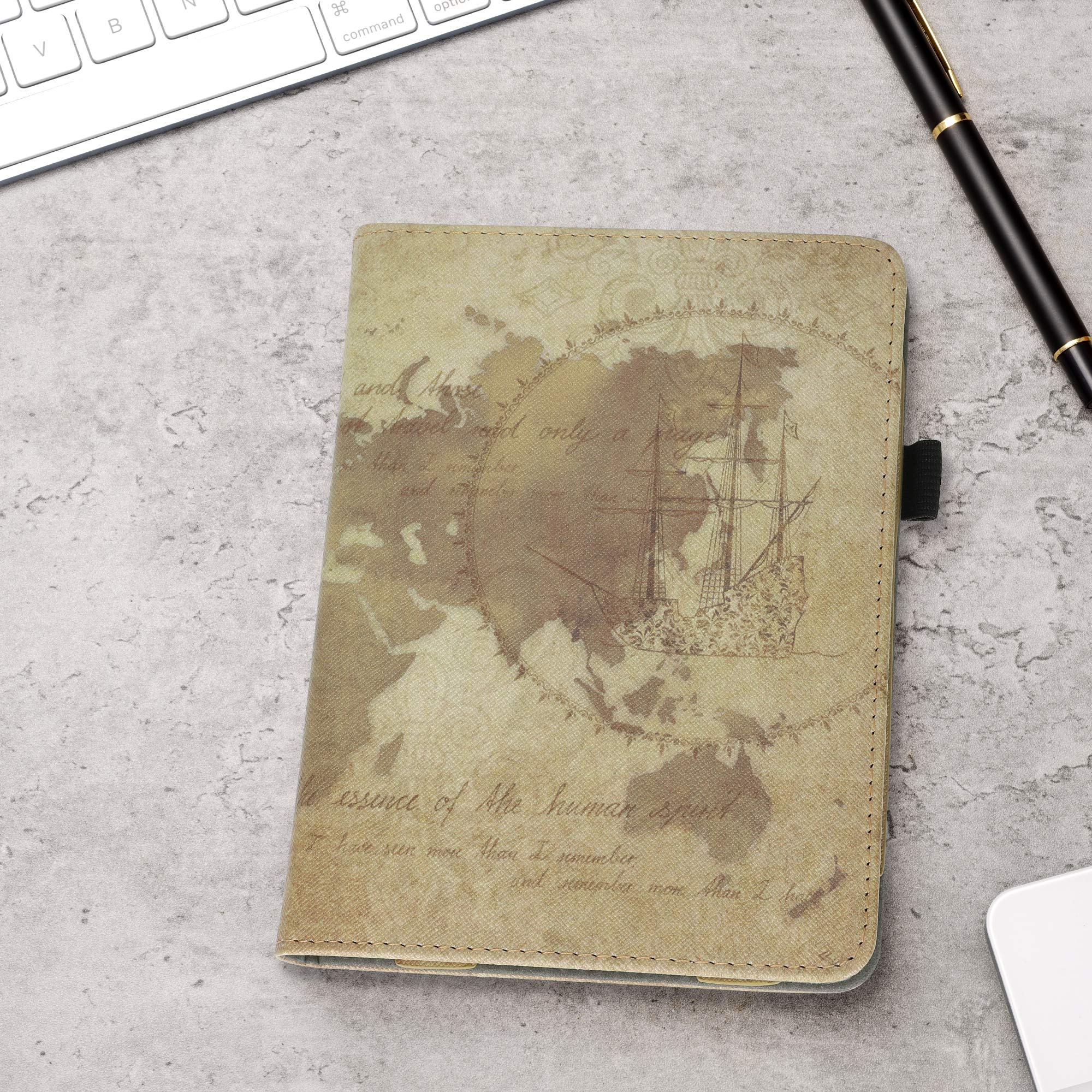 Pouzdro na čtečku kwmobile Amazon Kindle Paperwhite 11 Generation 2021 Case - Cover for Kindle Paperwhite Case w/ Stand Strap