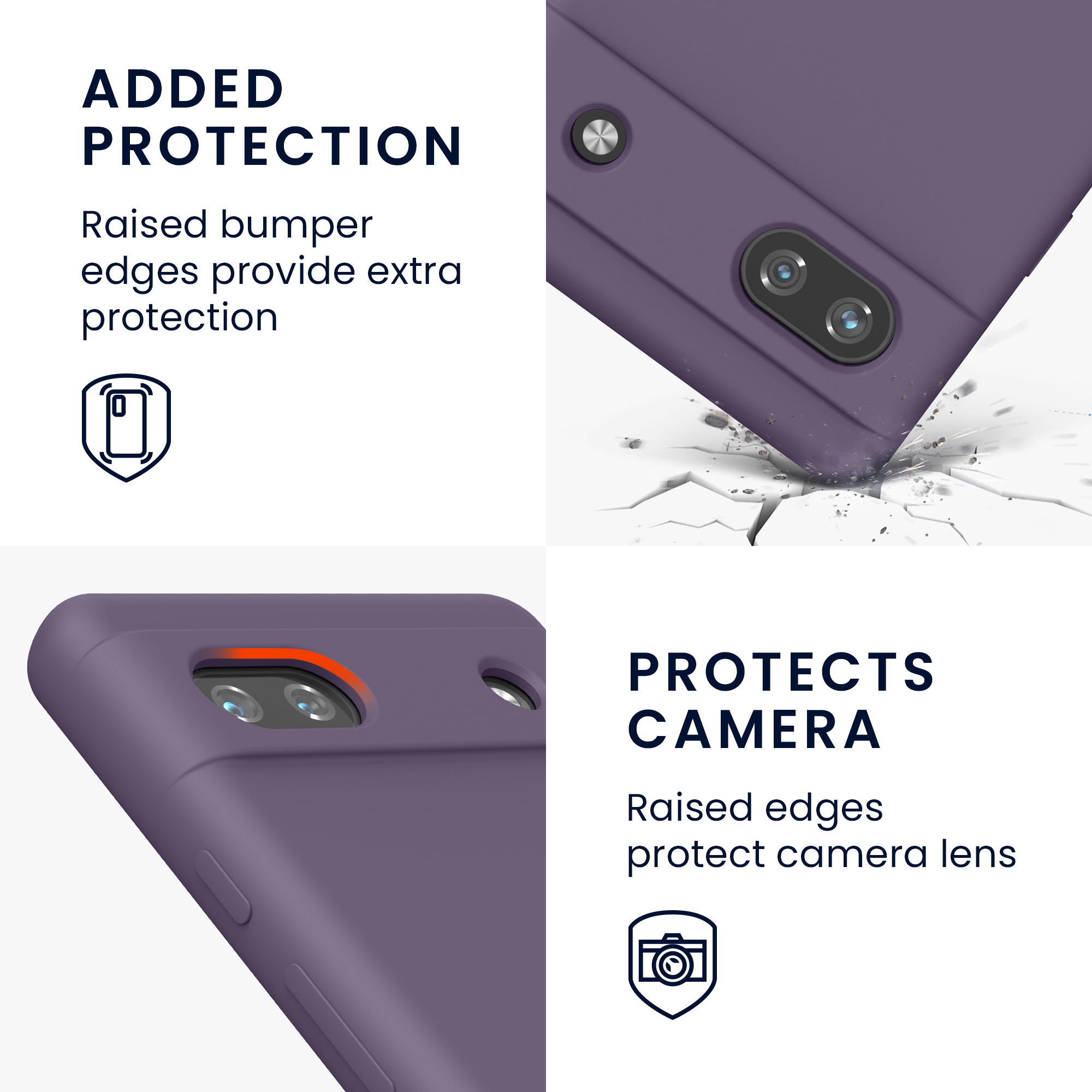 Pouzdro pro Google Pixel 6a kwmobile silikonové - pastelová kosatcová