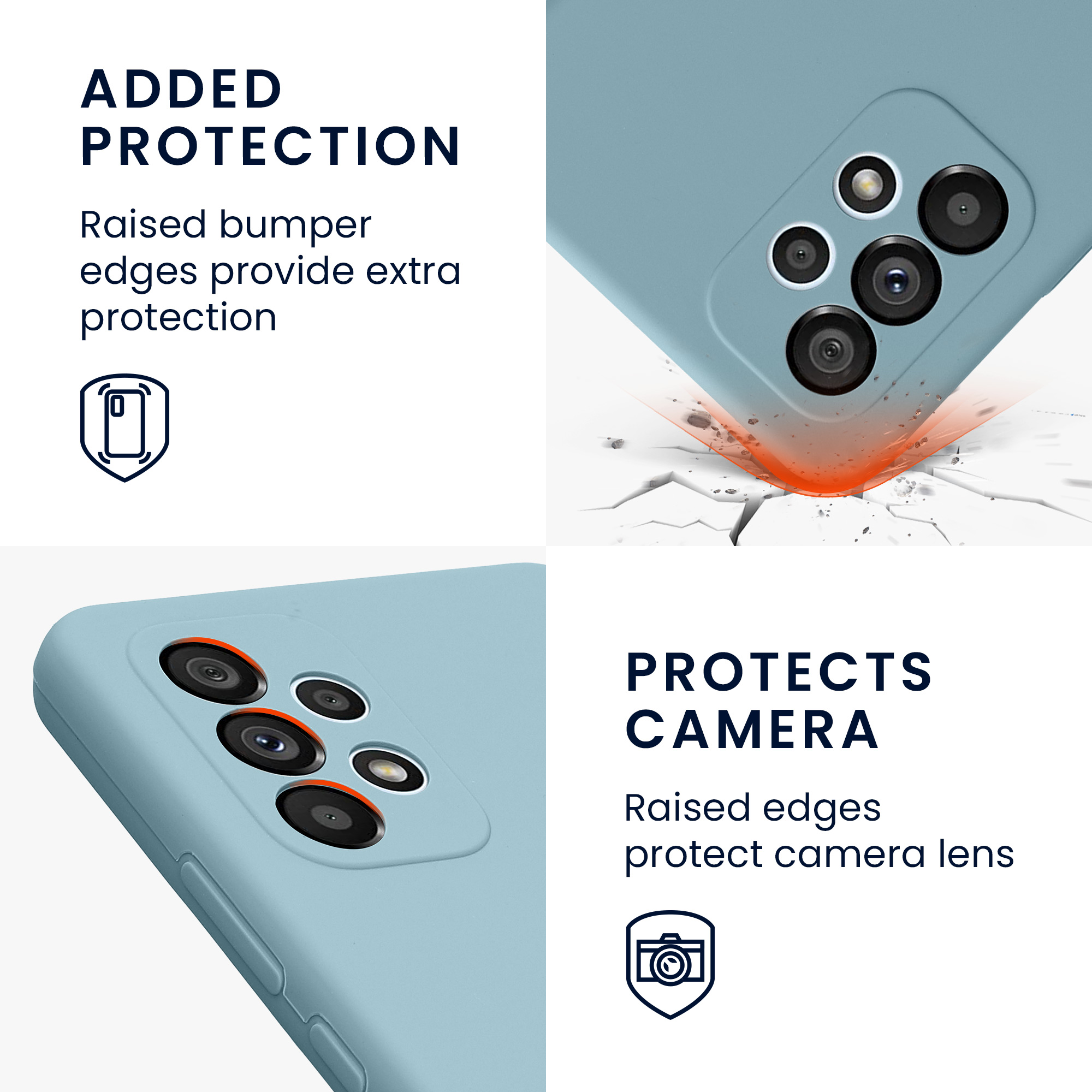 Kryt na mobil Samsung Galaxy A53 5G kwmobile TPU Antický kámen