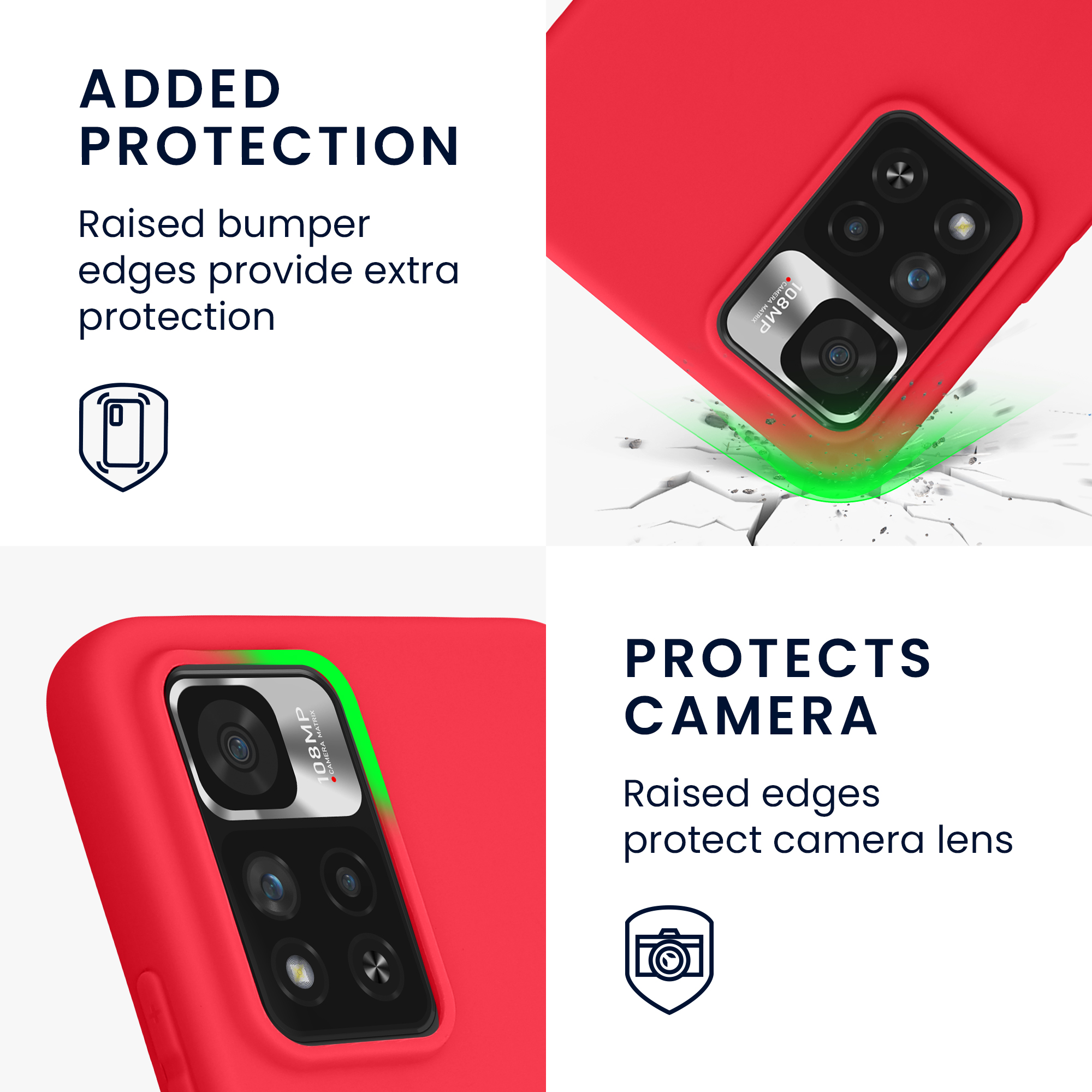 Kryt Xiaomi Redmi Note 11 Pro+ 5G silikonový TPU růžová kwmobile