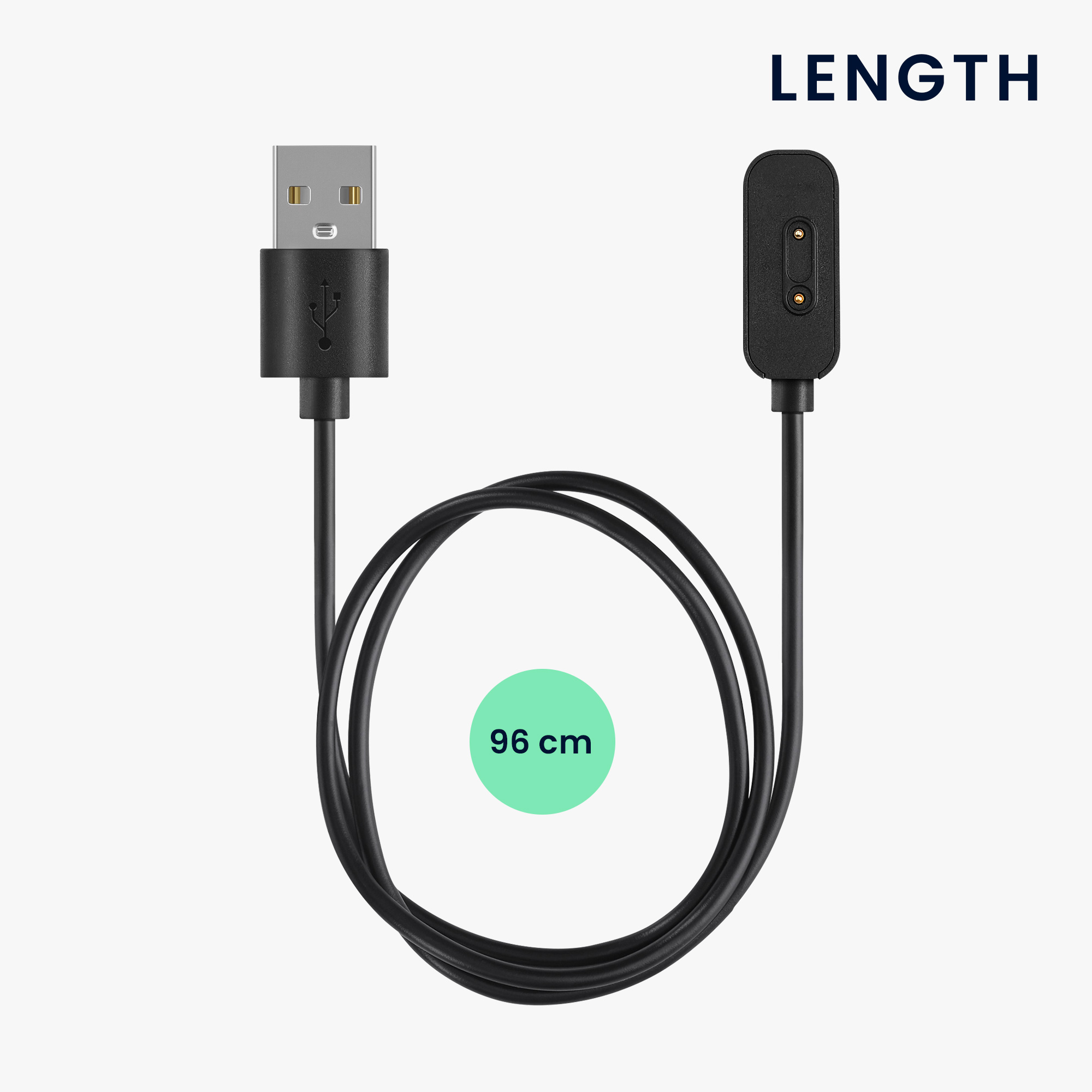 Nabíjecí kabel kwmobile pro Xplora X5 / X5 Play / X4 - černá