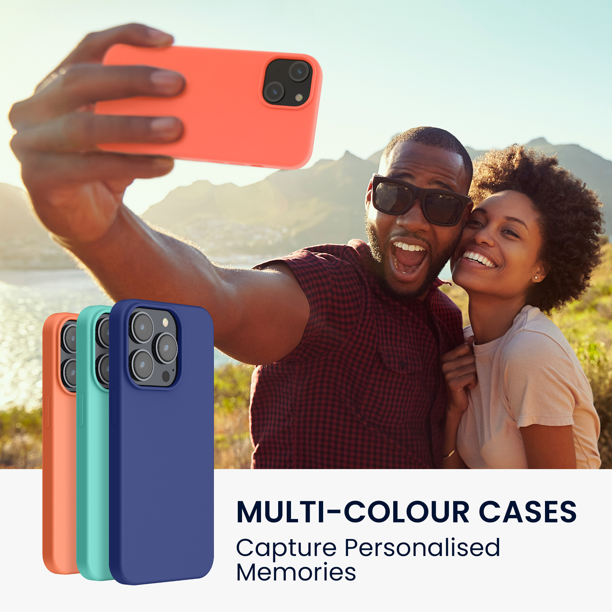 Kryt kwmobile slim iPhone 14 Vivid Coral