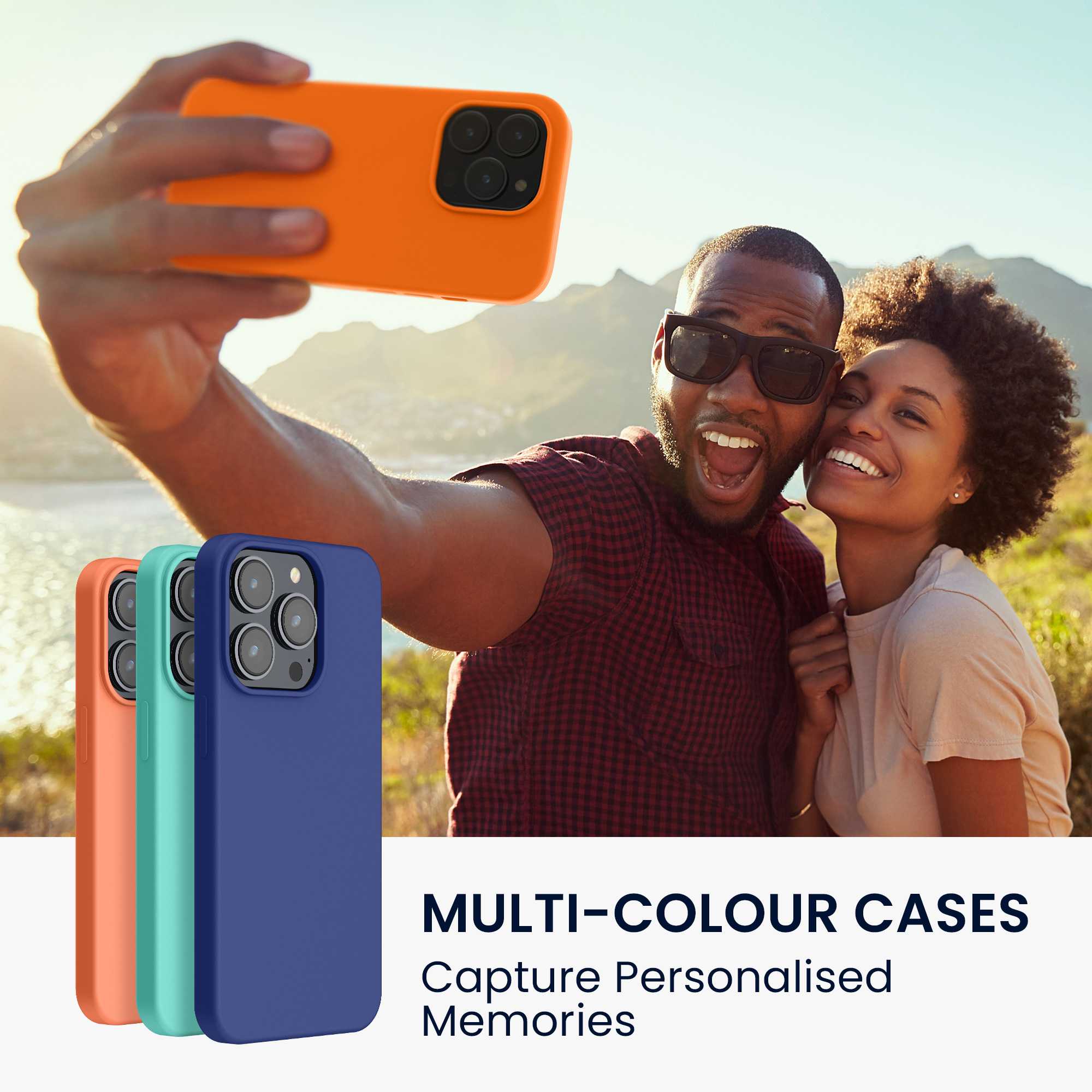 Kryt kwmobile slim iPhone 14 Pro oranžová