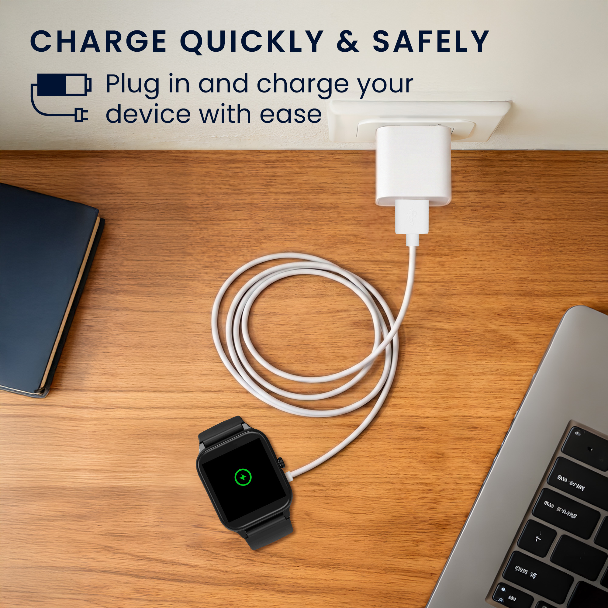 USB nabíjecí kabel chytré hodinky Blackview R30 Pro náhradní kwmobile