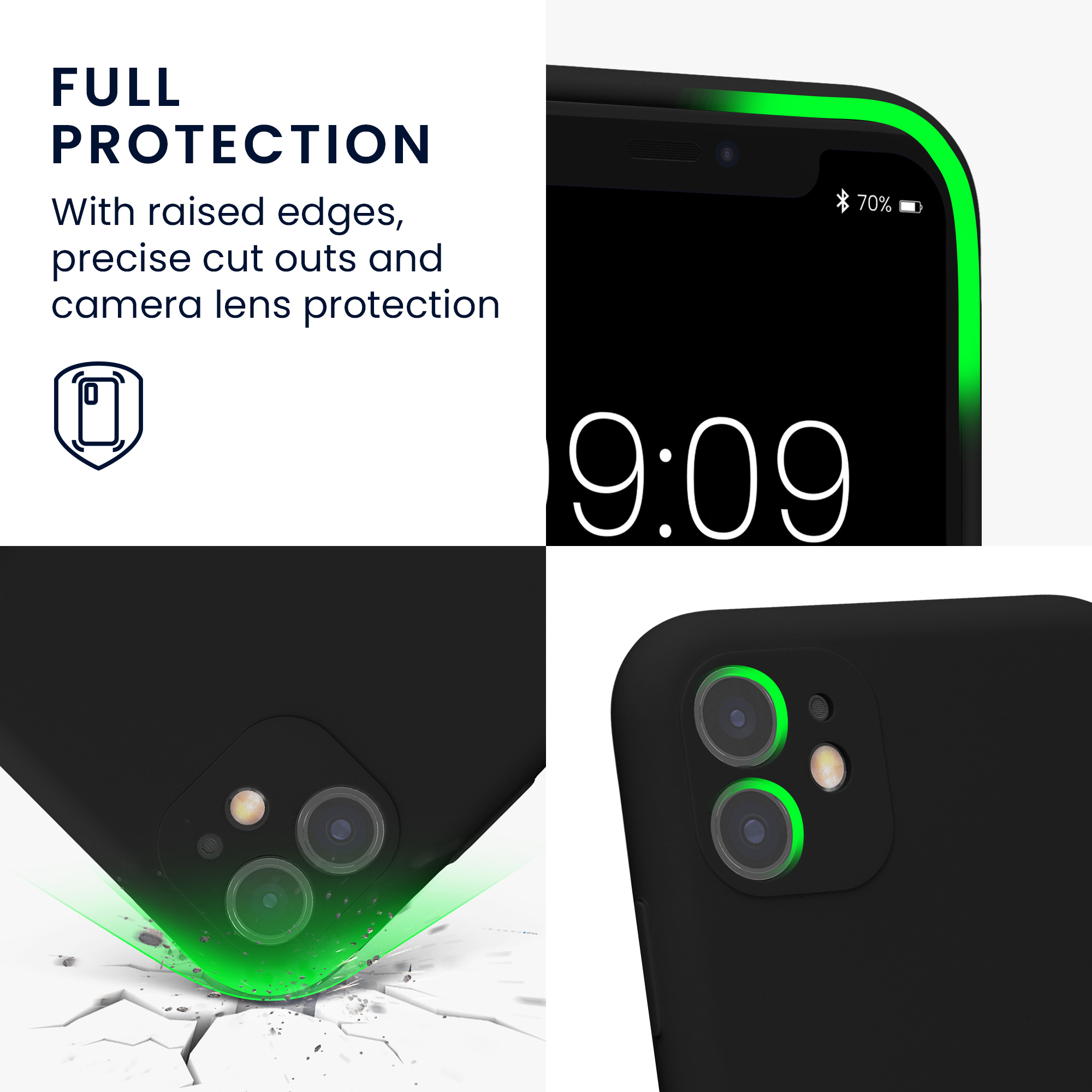 Kryt na mobil kwmobile iPhone 11 Case - černá