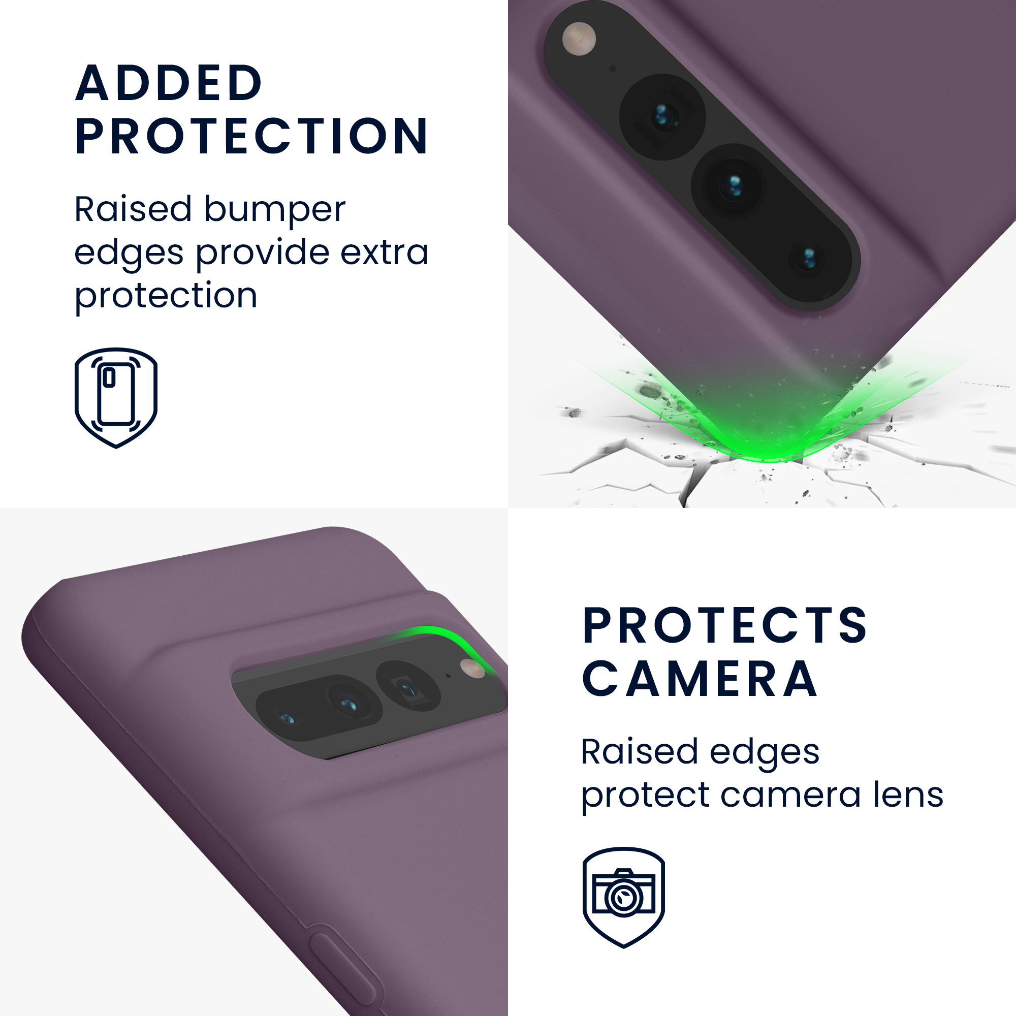 TPU kryt kwmobile Google Pixel 7 Pro - Pale Iris