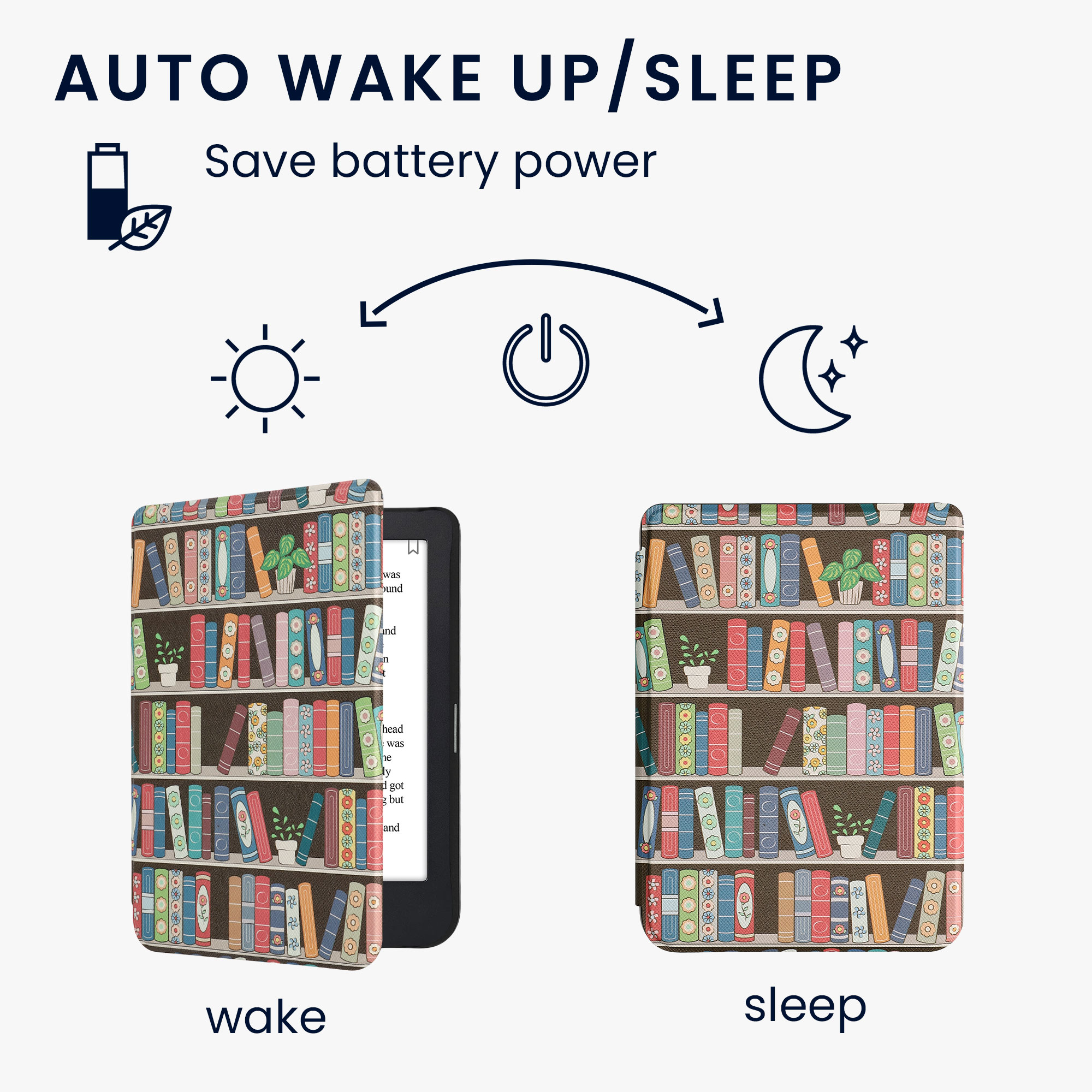 Obal pro Kobo Clara 2E / Tolino Shine 4 kwmobile - tmavě růžová