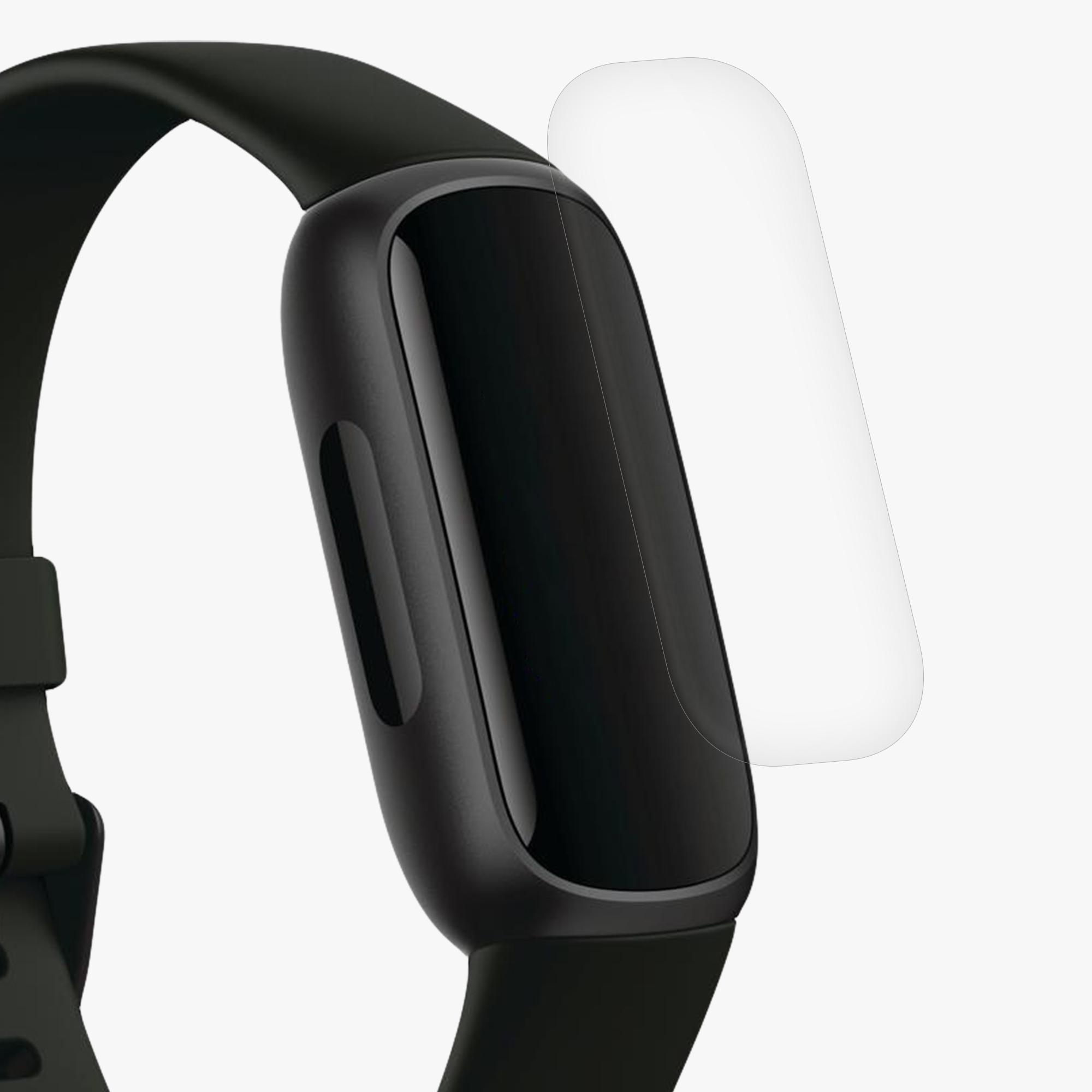 Ochranné fólie na displej pro Fitbit Inspire 3 kwmobile TPU - transparentní