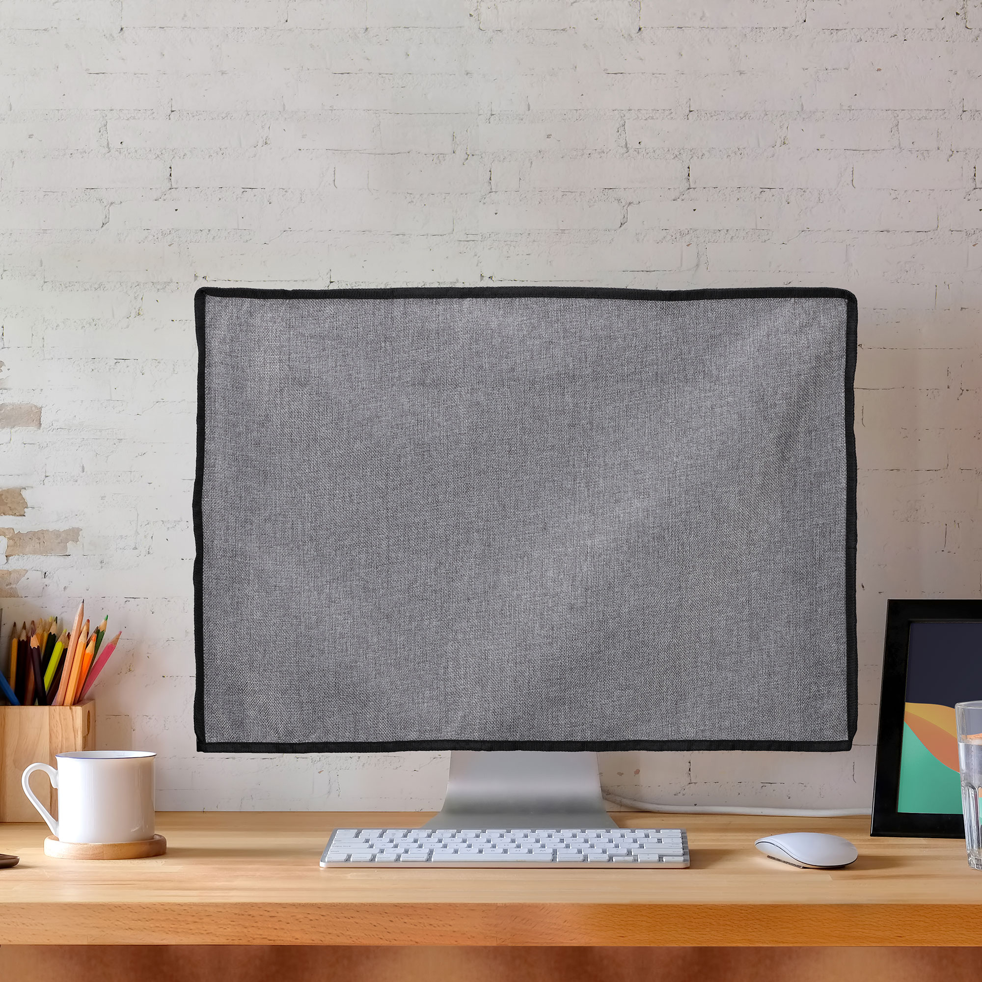 Obal na monitor 20-22" kwmobile tmavě šedý